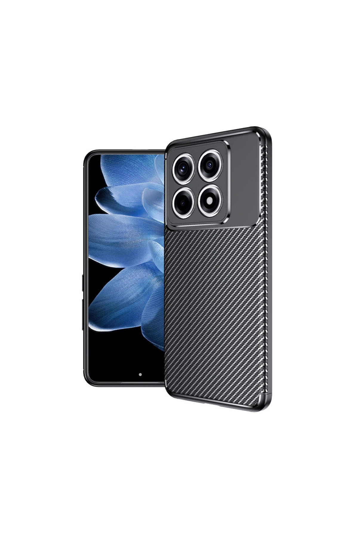 14T Kılıf Zore Negro Silikon Kapak - Siyah