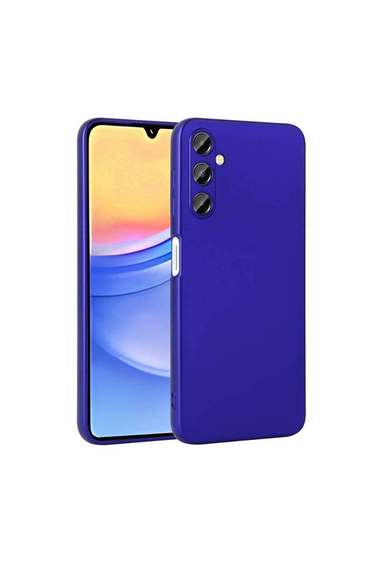 Galaxy A25 Kılıf TYGO Premier Silikon Kapak - Saks Mavi