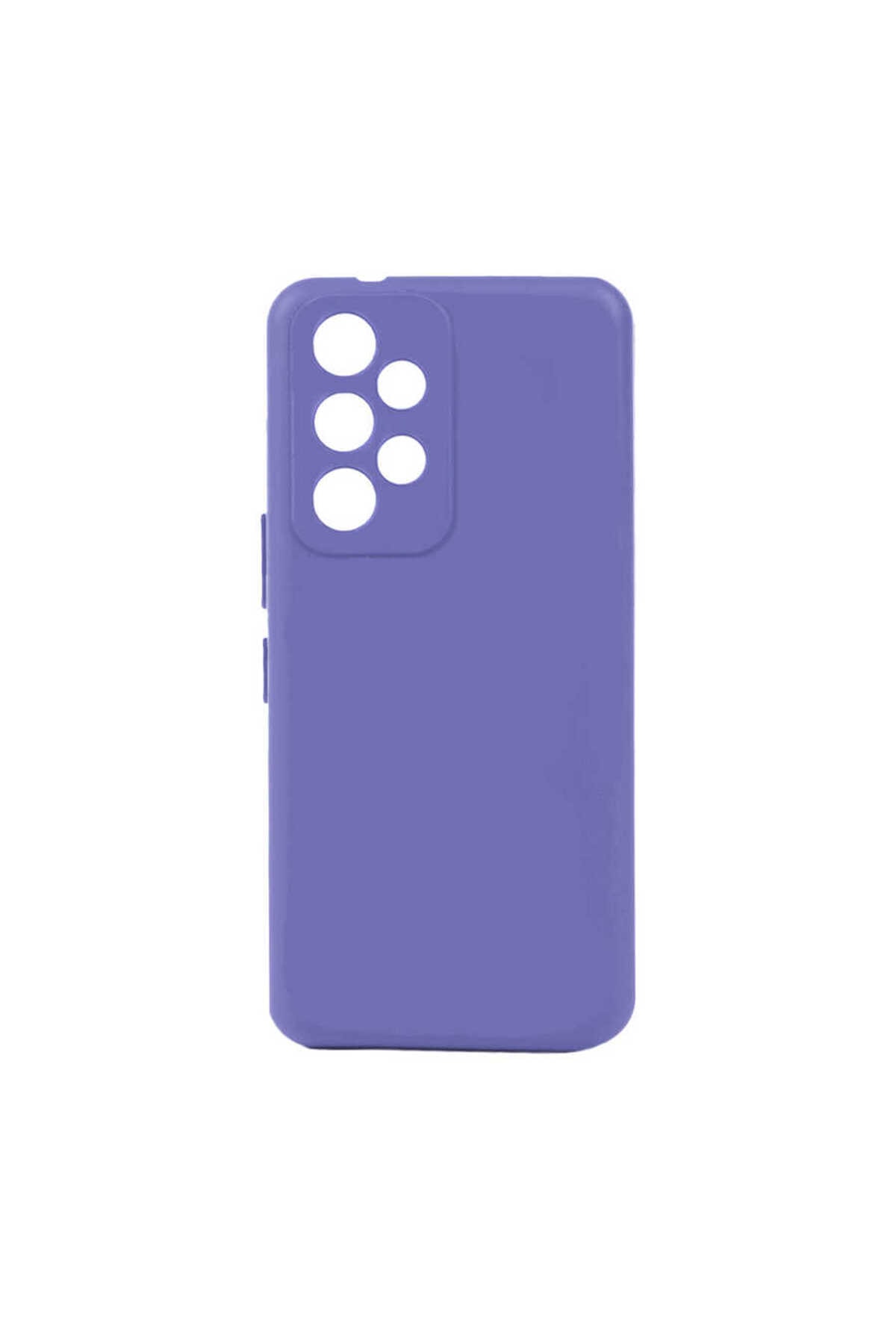Galaxy A33 5G Kılıf LCKC Biye Silikon - Lila