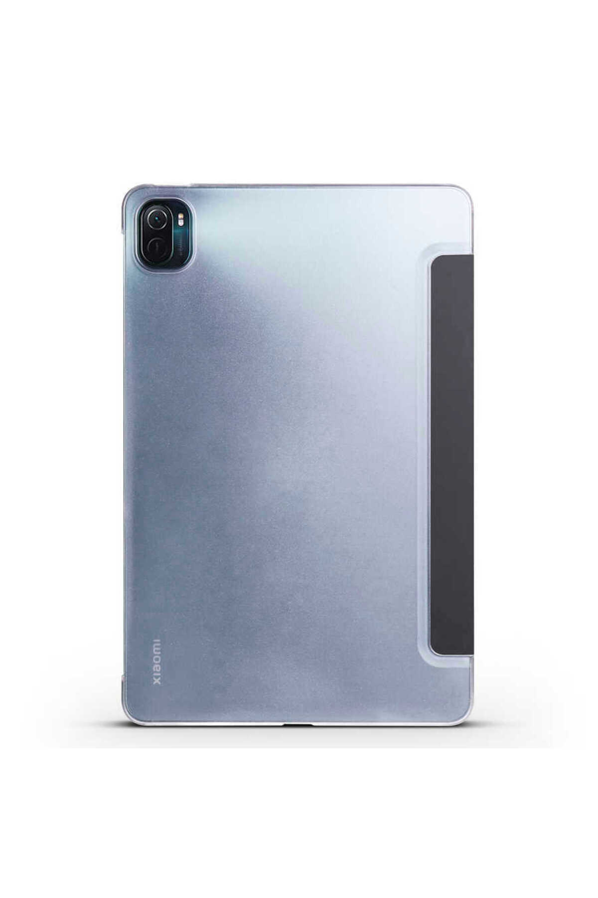Mi Pad 5 BTBM Smart Cover Standlı 1-1 Kılıf - Gri