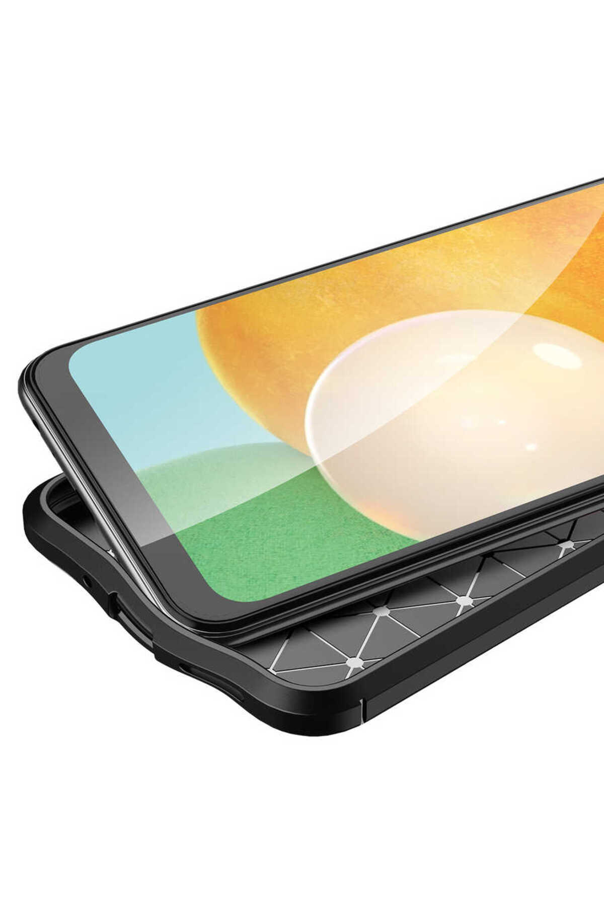 Galaxy M52 Kılıf ECRZ Niss Silikon Kapak - Lacivert