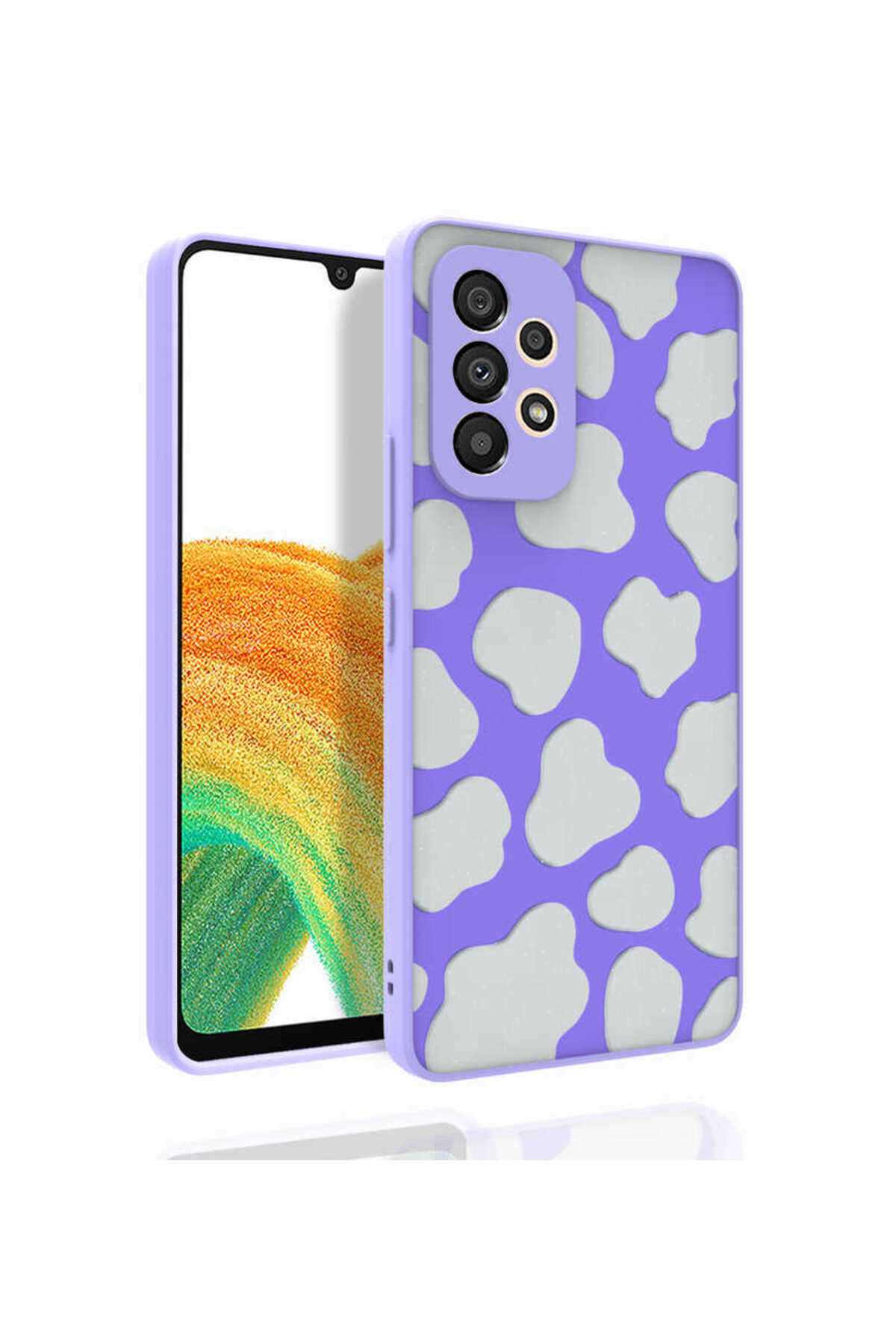 Galaxy A53 5G Kılıf Desenli Kamera Korumalı Parlak TYGO Nora Kapak - NO5