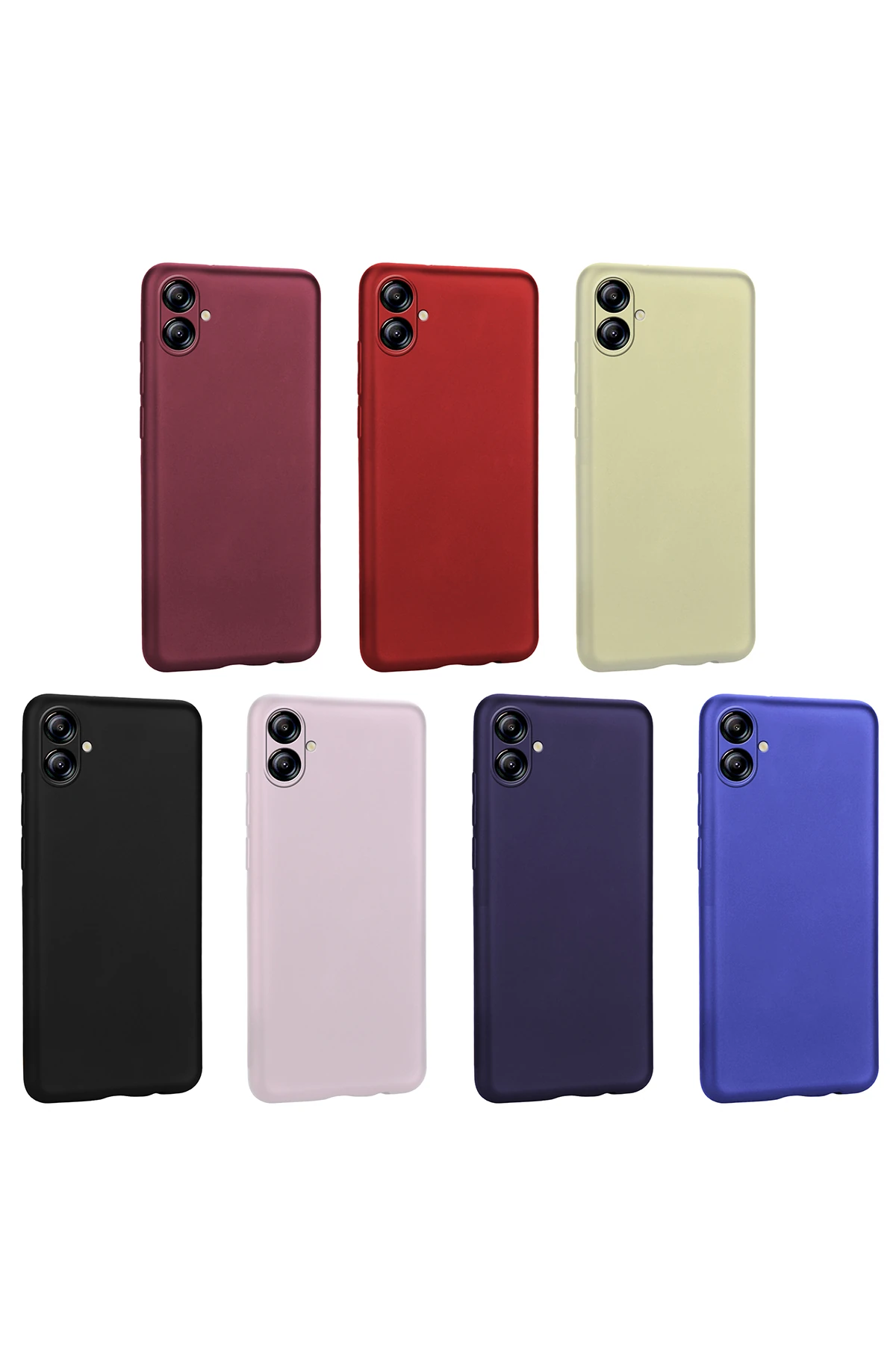 Galaxy A04E Kılıf NXXA Premier Silikon Kapak - Gold