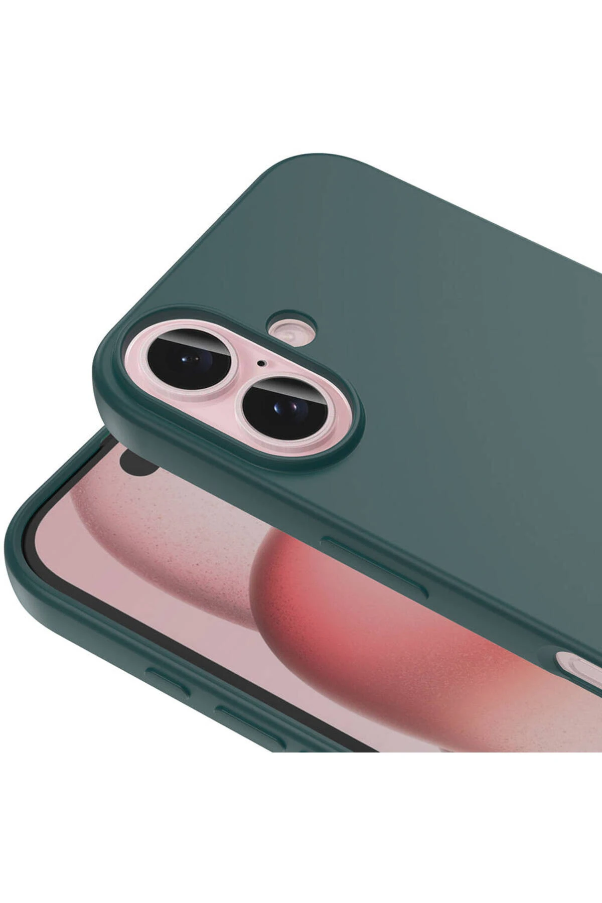 Apple iPhone 16 Plus Kılıf MKST LSR Lansman Kapak-Lacivert