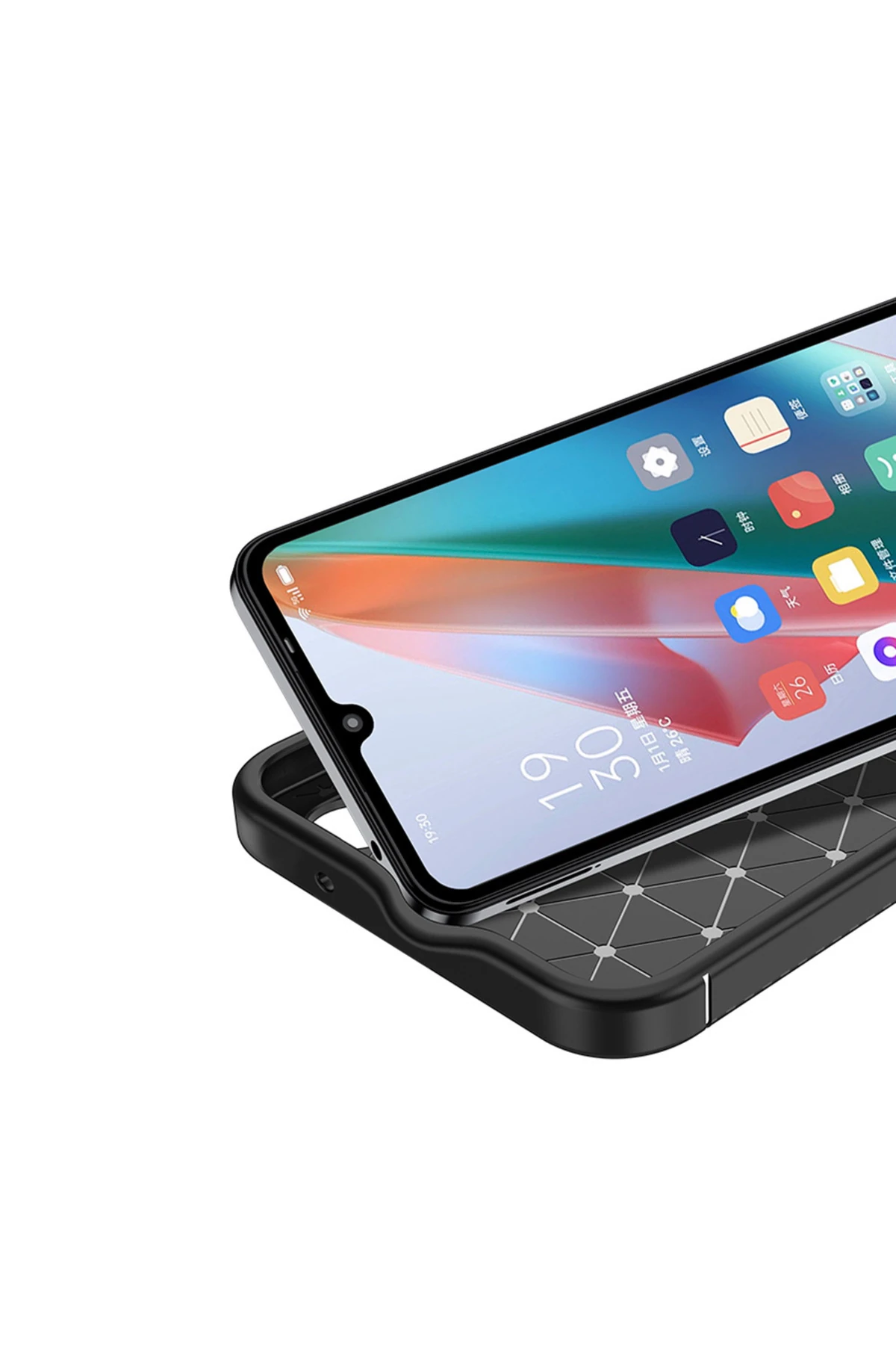 14T Kılıf Zore Negro Silikon Kapak - Siyah