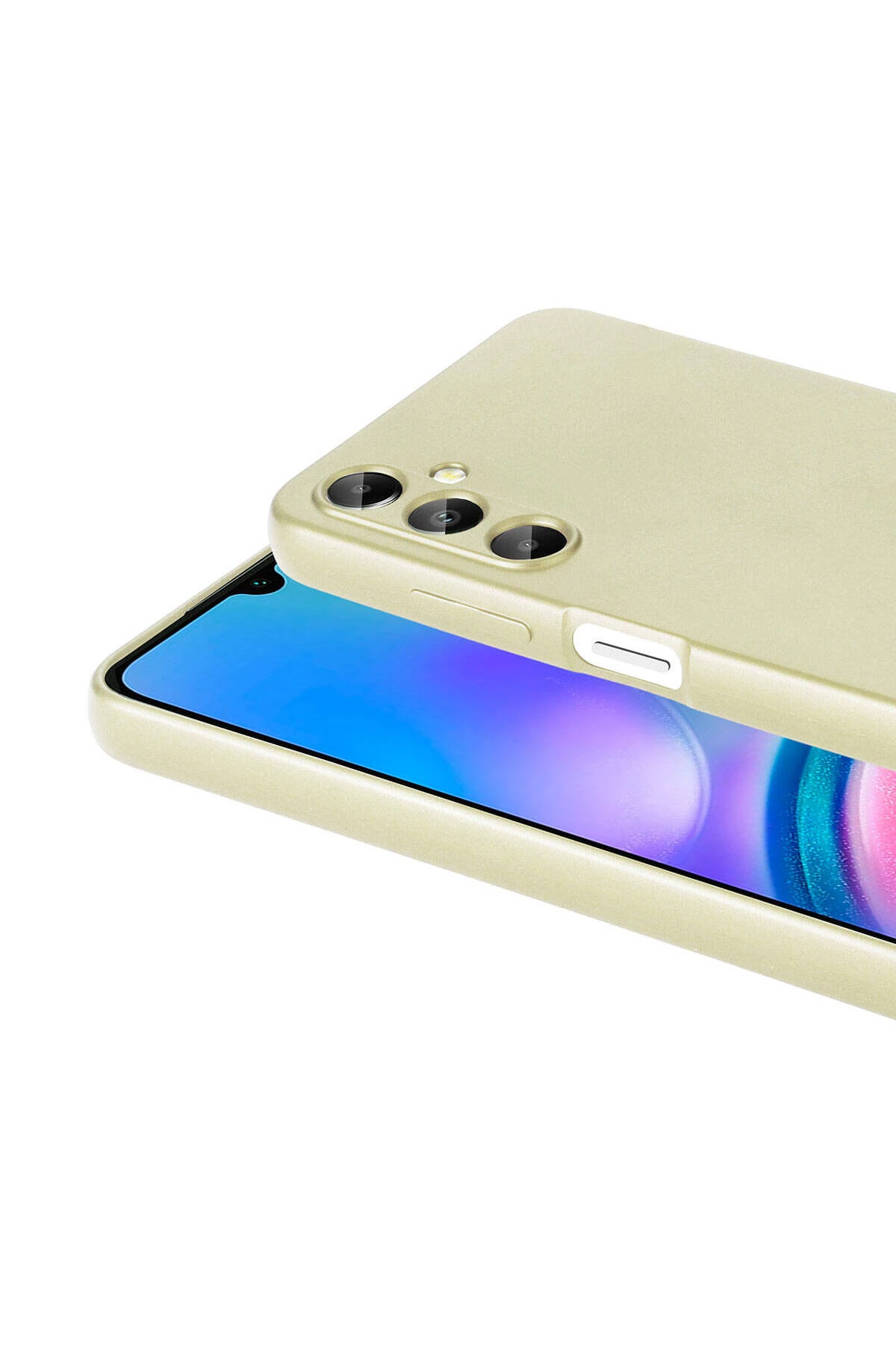 Galaxy A05S Kılıf MYST Premier Silikon Kapak - Gold