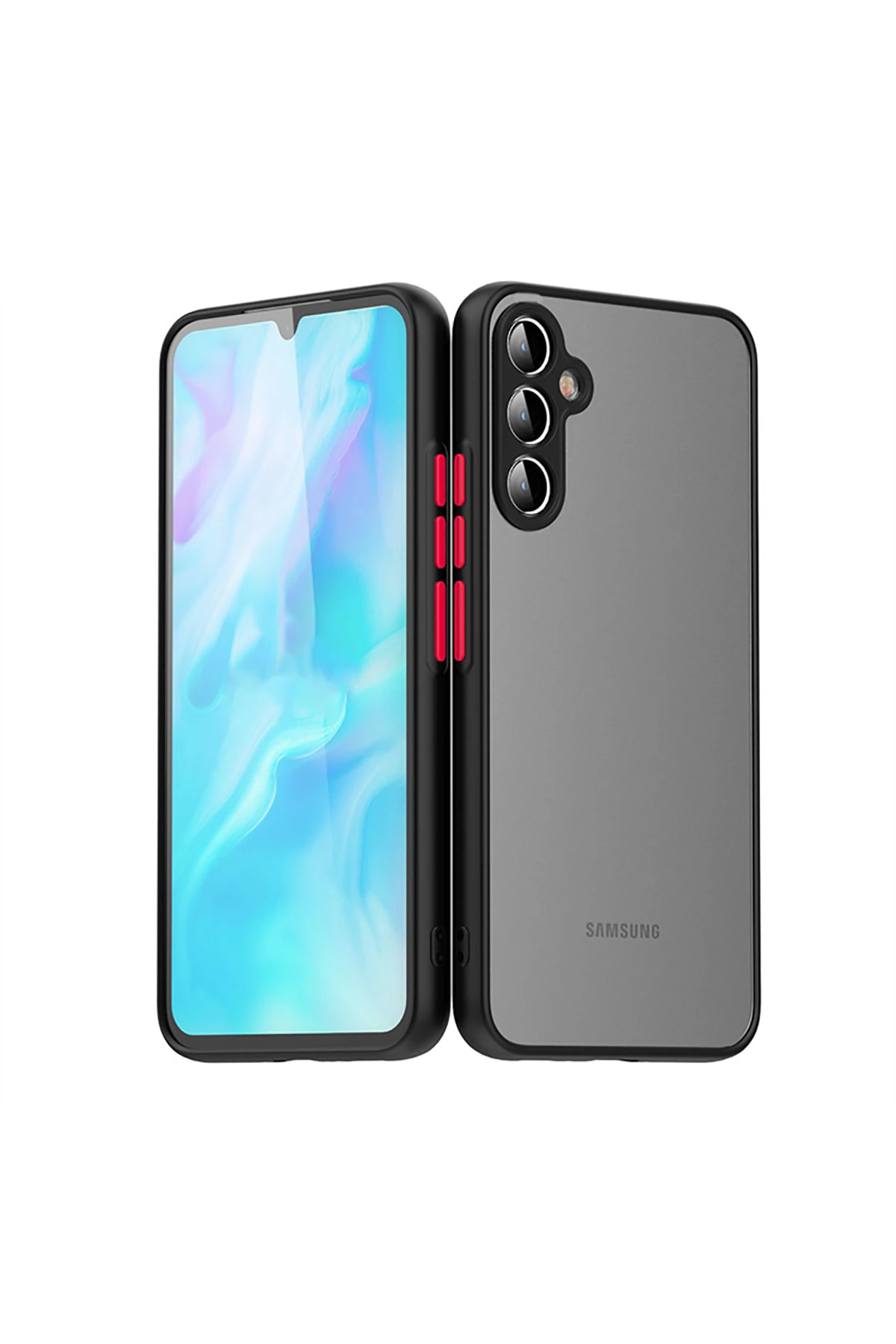 Galaxy A34 Kılıf TKNC Hux Kapak - Lacivert