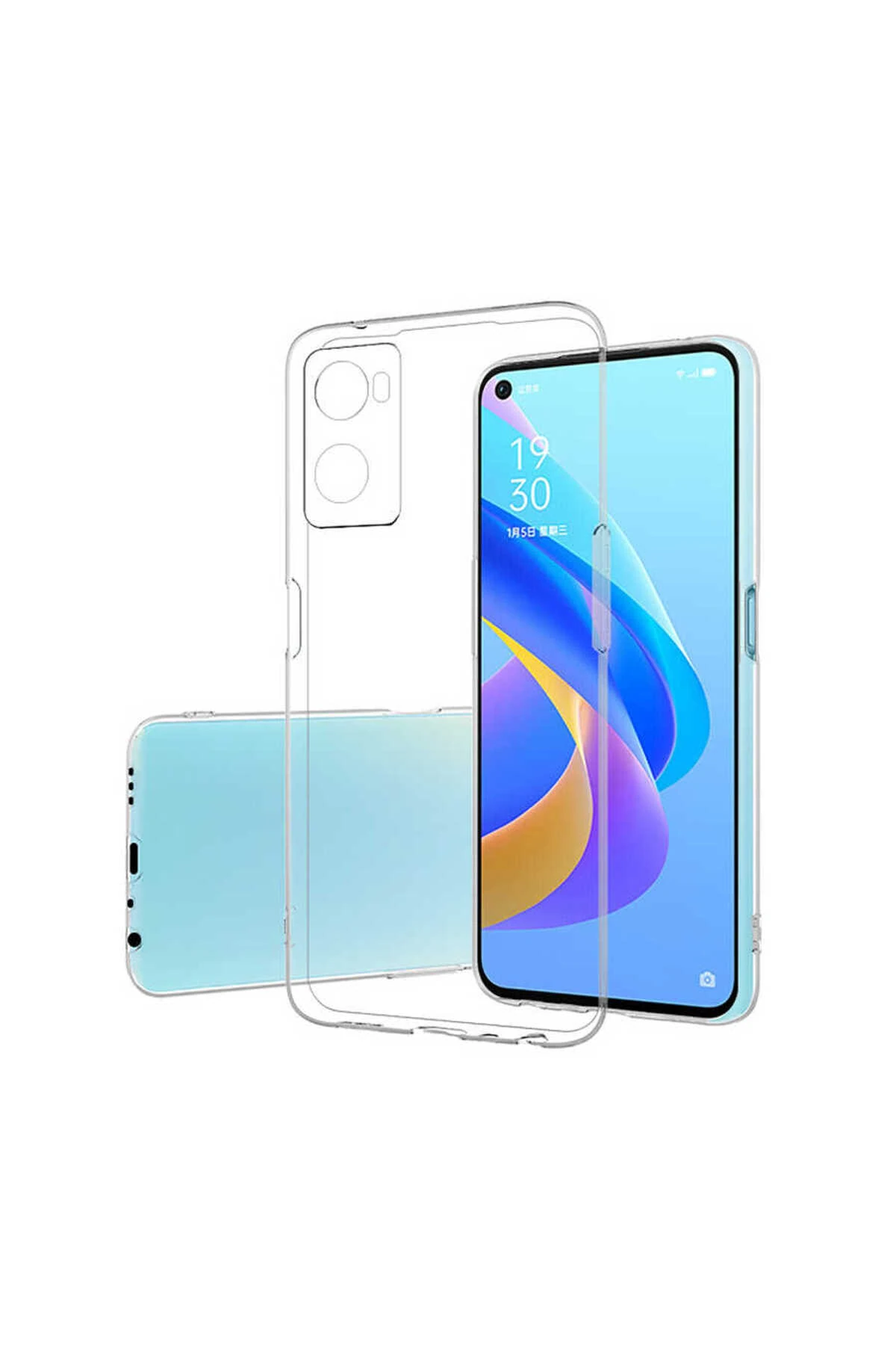 A76 Kılıf NXXA Süper Silikon Kapak - Renksiz