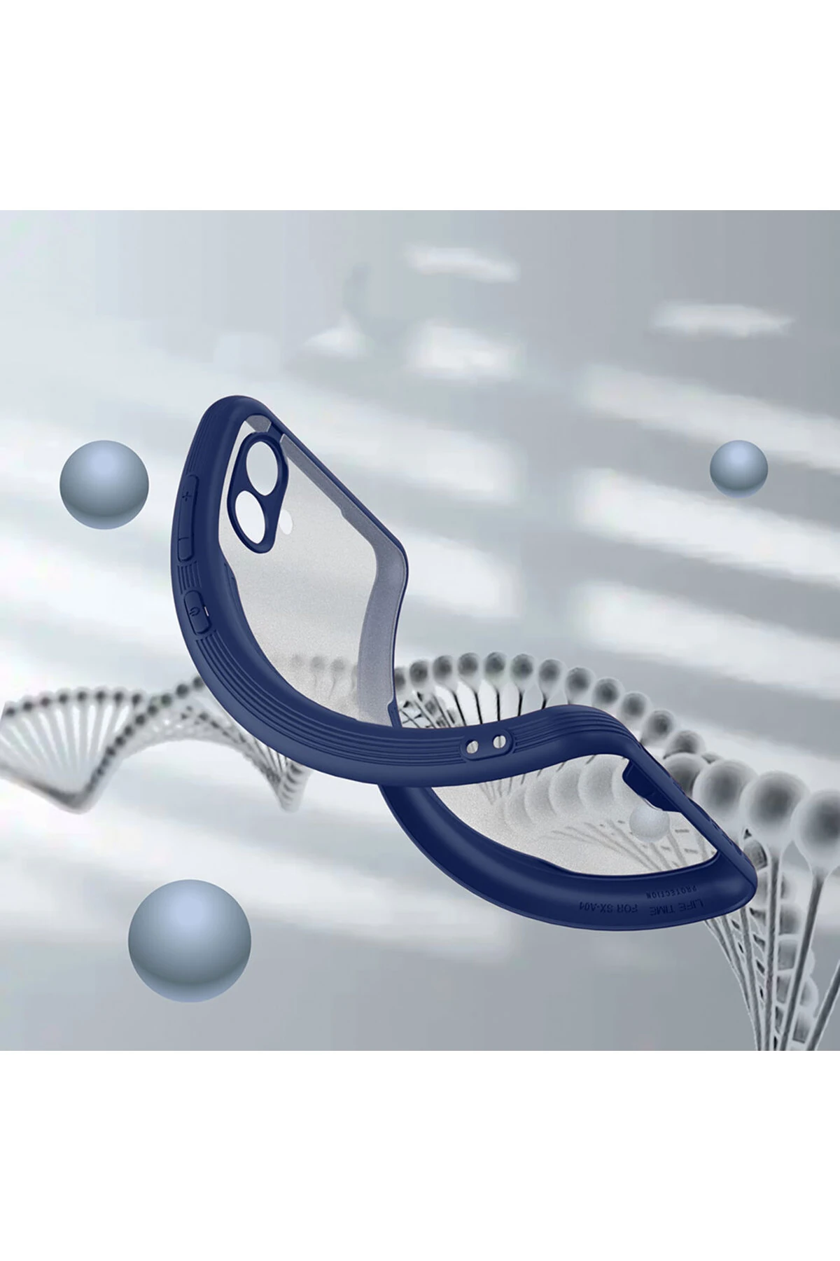 Galaxy A04 Kılıf EFFX Parfe Kapak - Lacivert