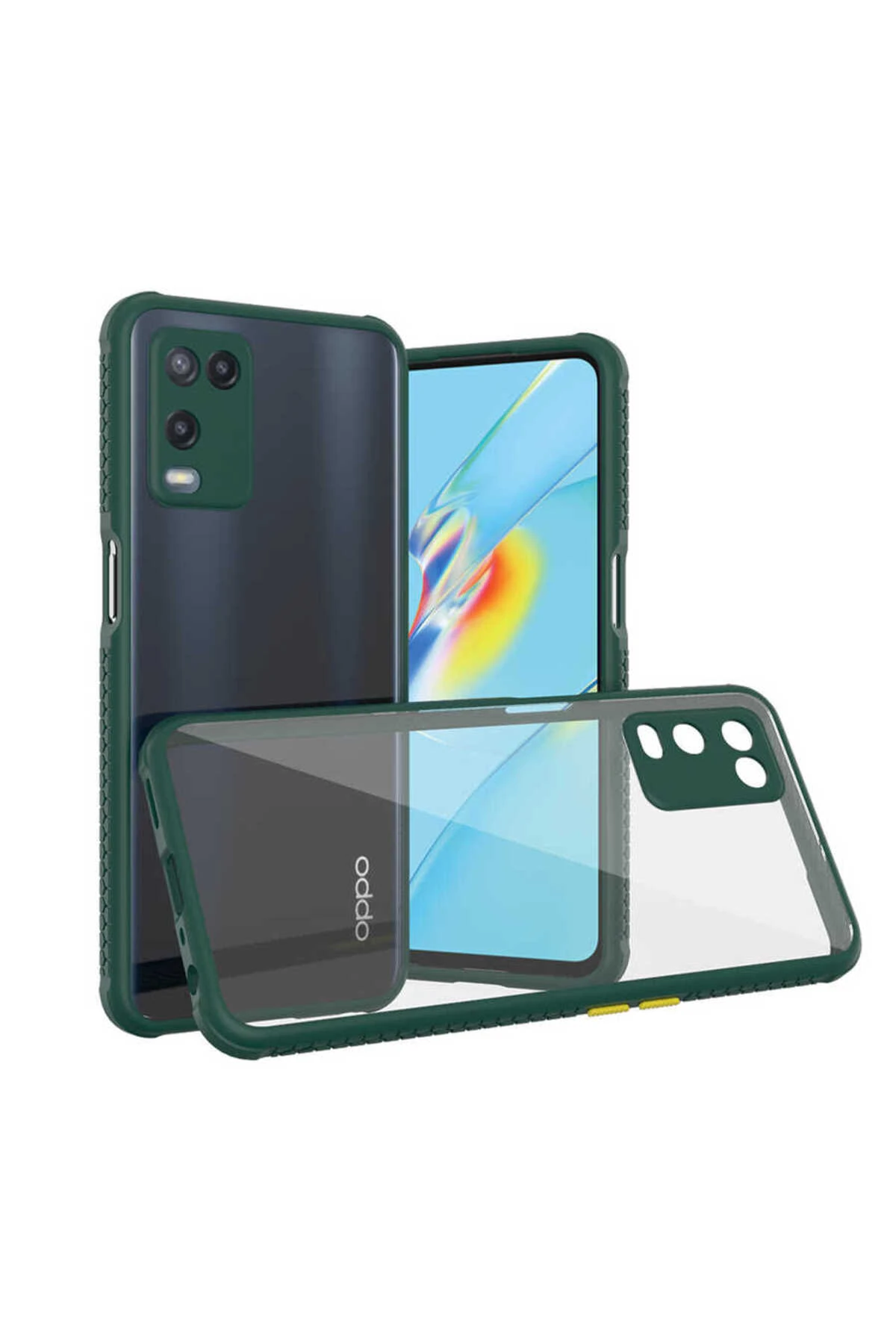 A54 4G Kılıf MYST Kaff Kapak - Koyu Yeşil