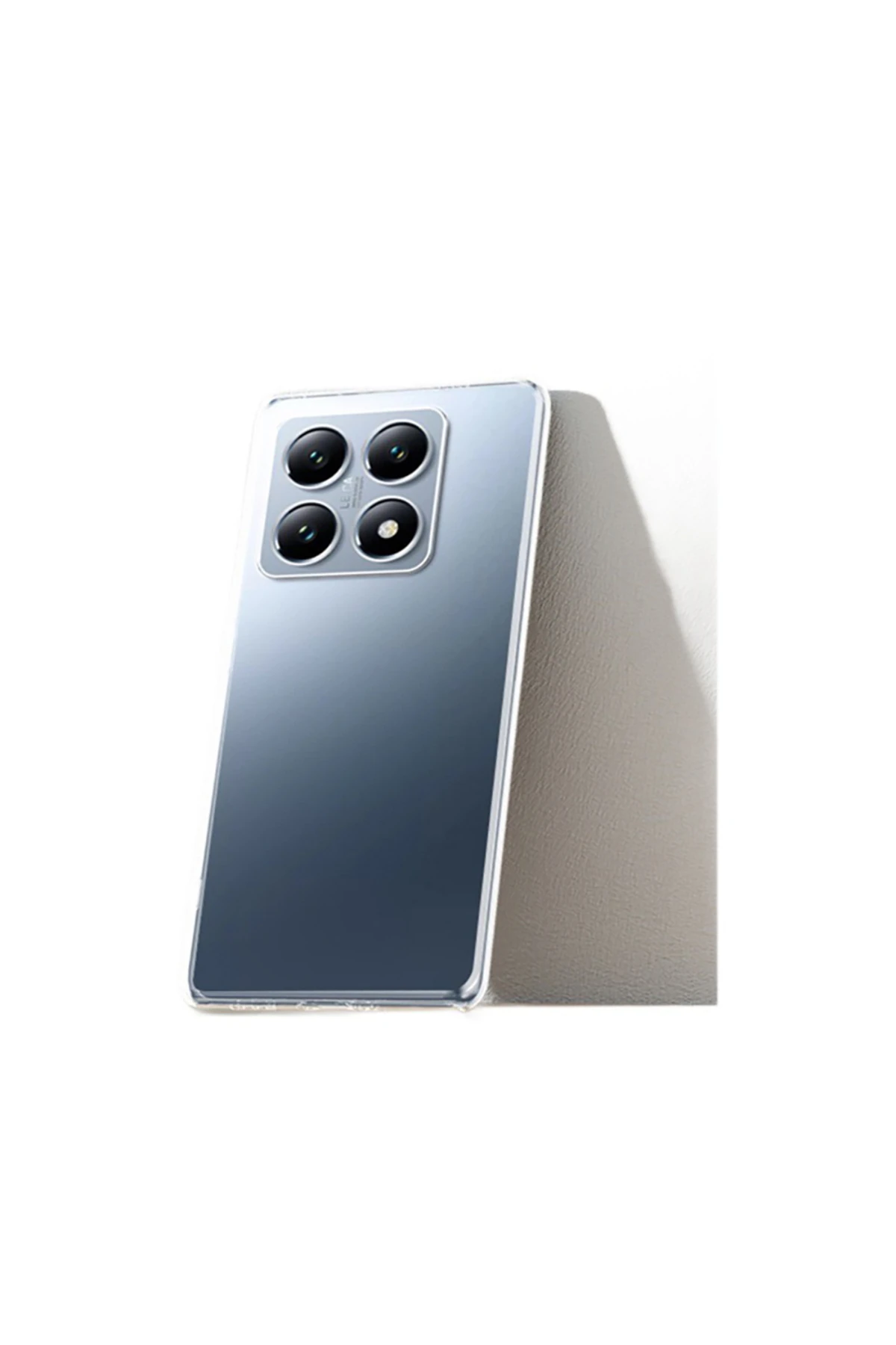 14T Pro Kılıf NXXA Süper Silikon Kapak - Şeffaf