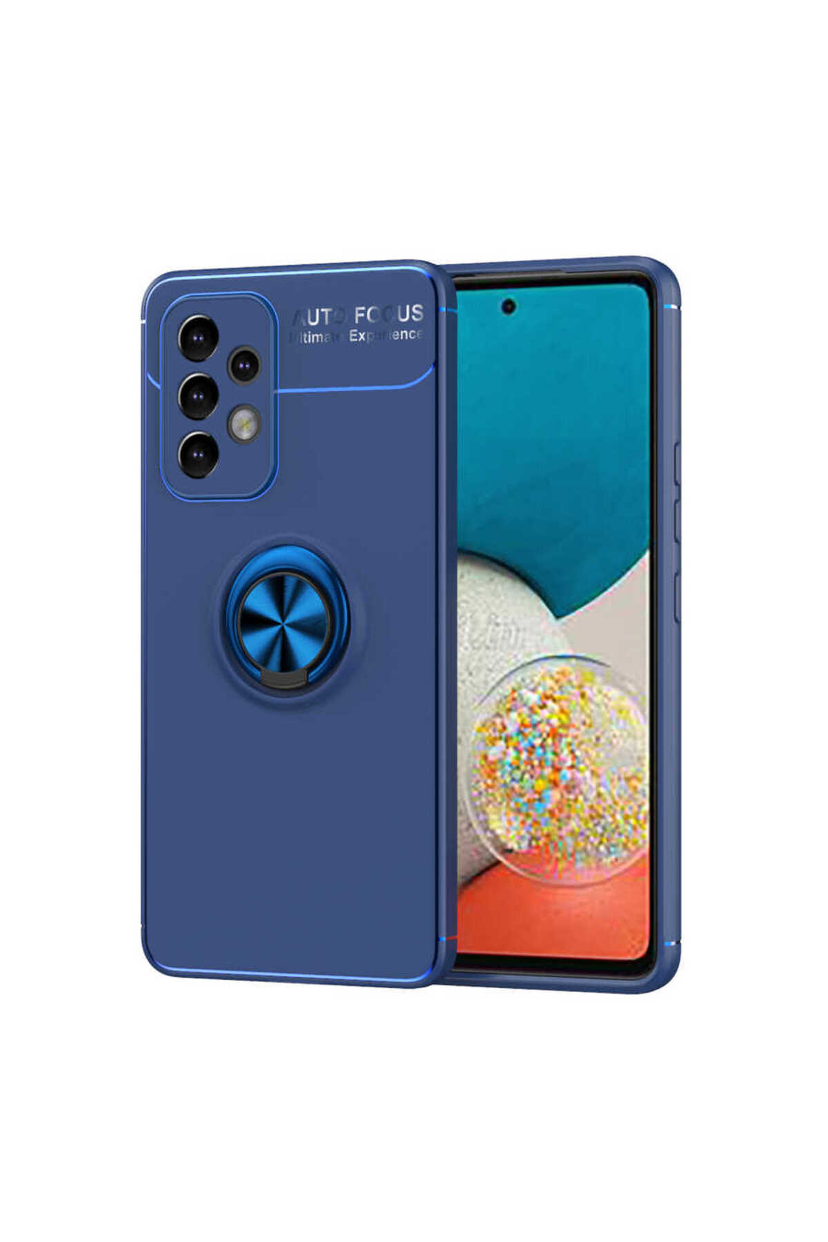 Galaxy A33 5G Kılıf OMSY Ravel Silikon Kapak - Siyah