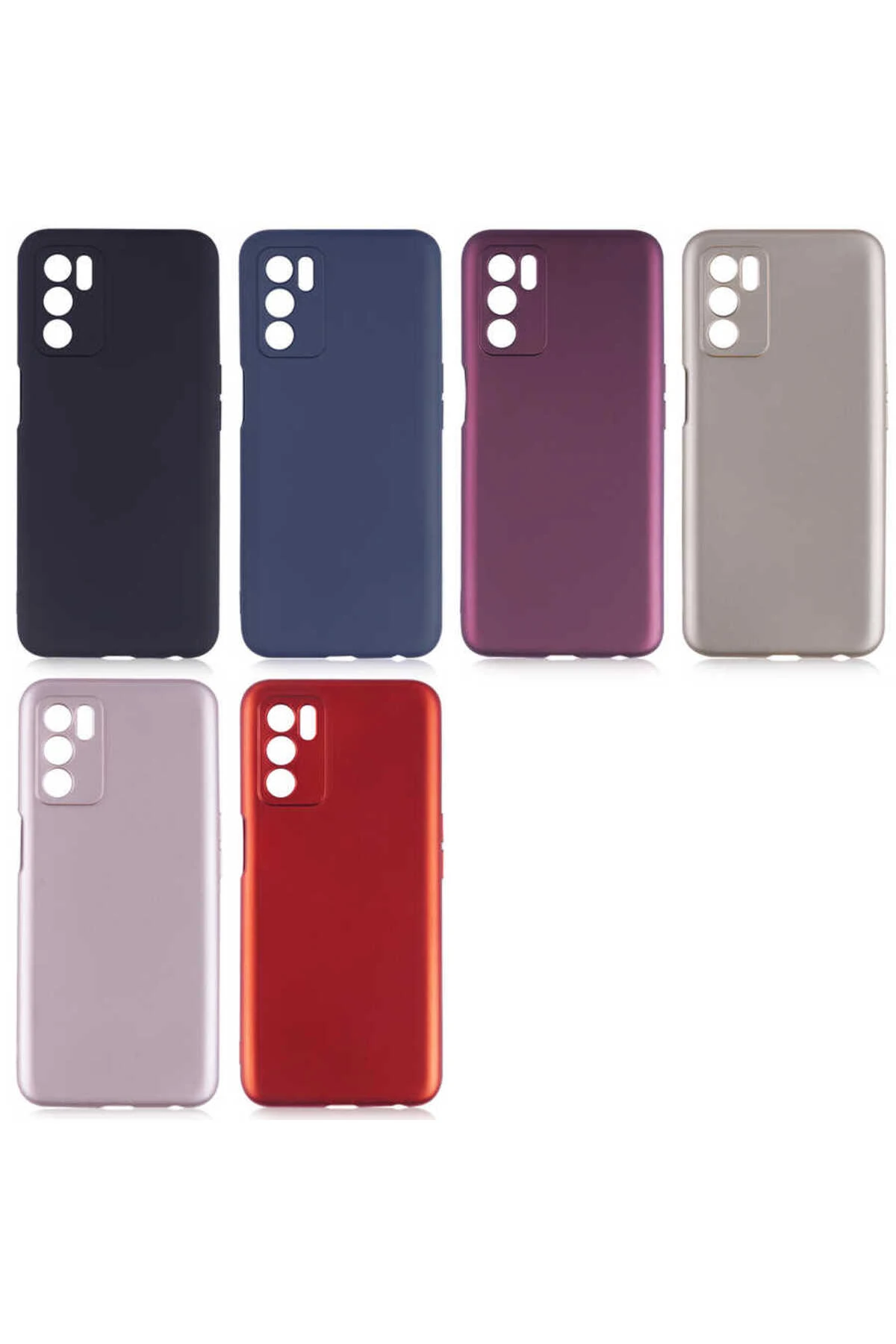 A16 Uyumlu Kılıf Premier Silikon Kapak - Mürdüm