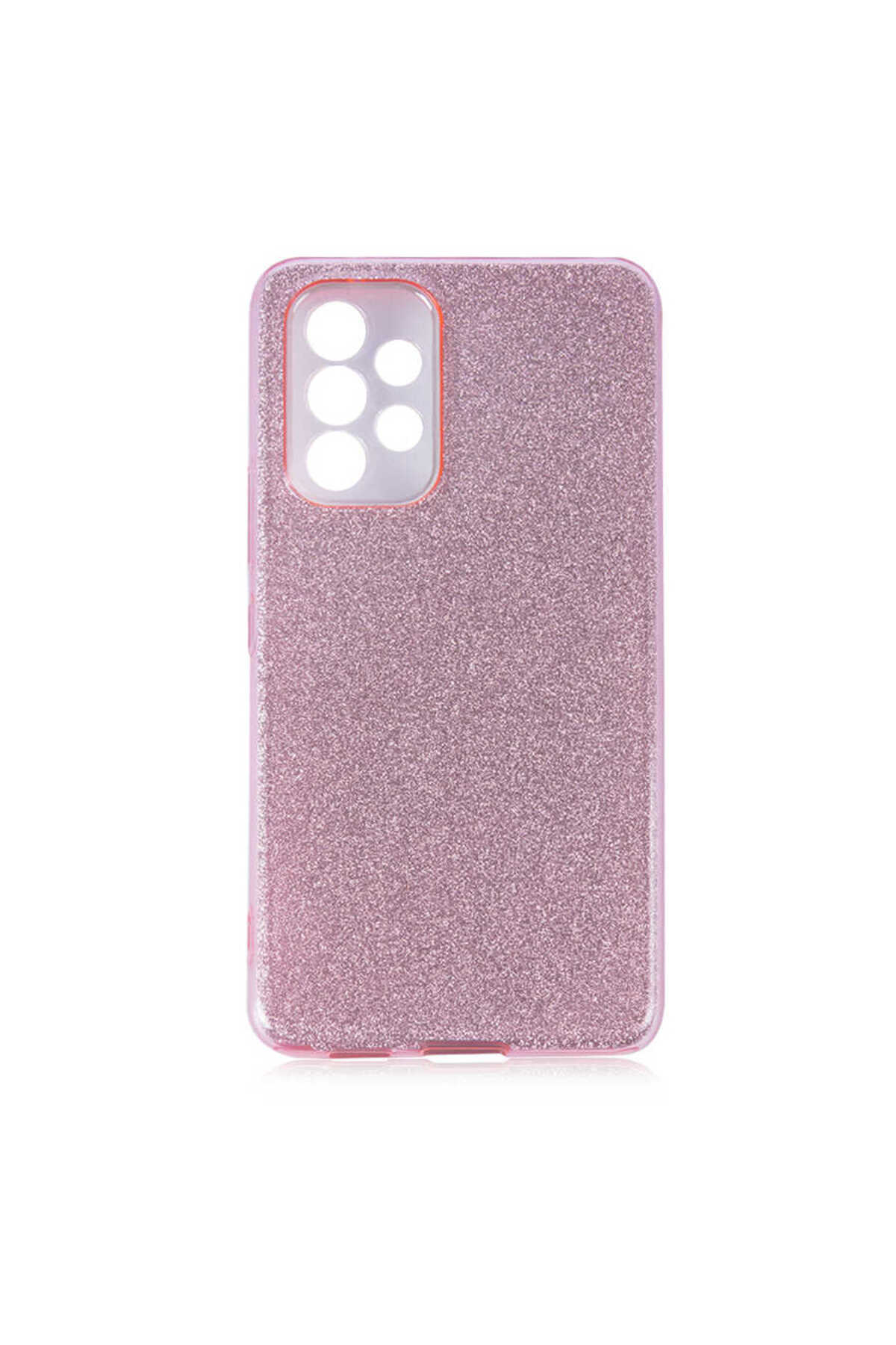 Galaxy A73 Kılıf Shining Silikon - Gümüş