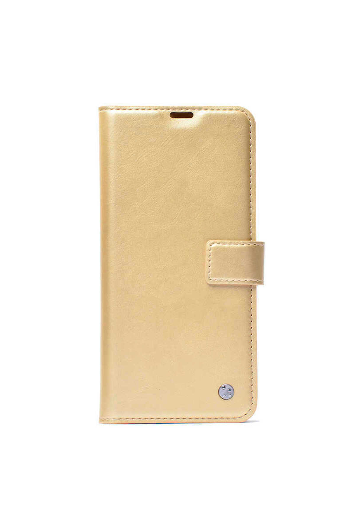 Galaxy S22 Plus Uyumlu TKNC Kar Deluxe Kılıflı Uyumlu-Gold