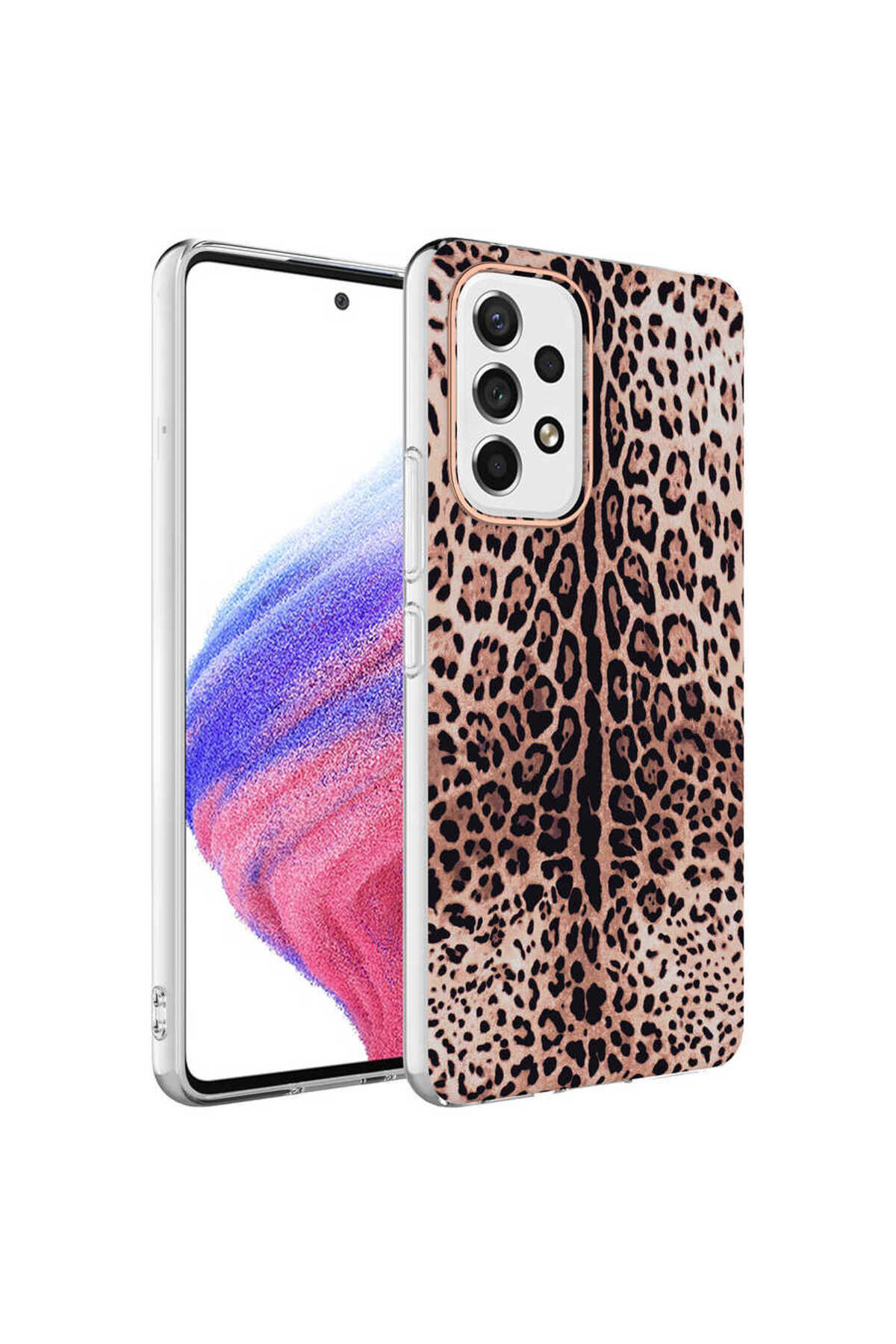 Galaxy A23 Kılıf TLZN Bella Kapak - Mavi