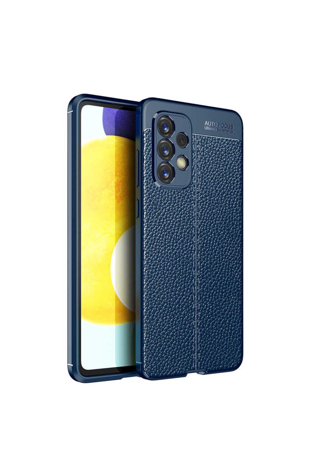 Galaxy A33 5G Kılıf LCKC Niss Silikon Kapak - Lacivert