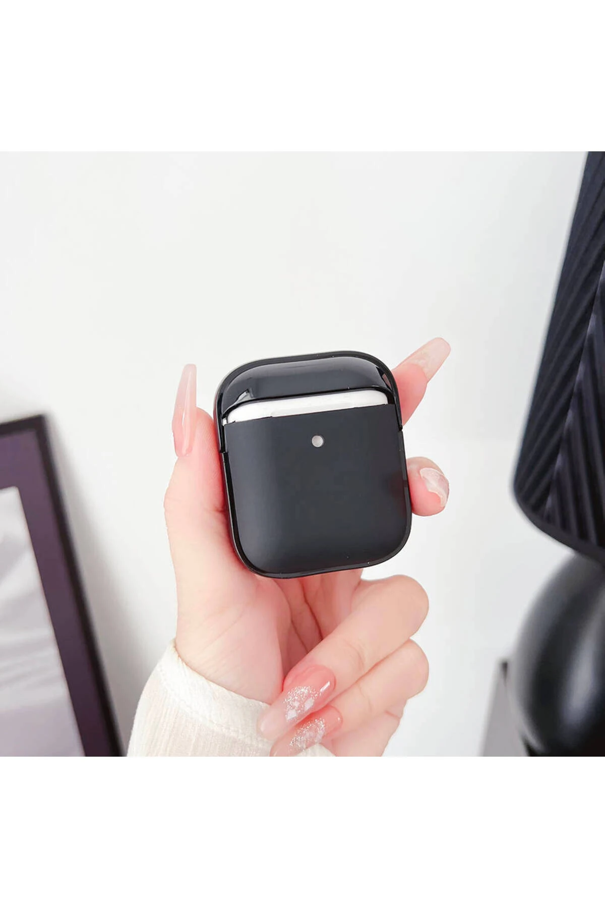 Air-Pods MTSC Airbag 36 Darbelere Karşı Dayanıklı Kılıf-Beyaz