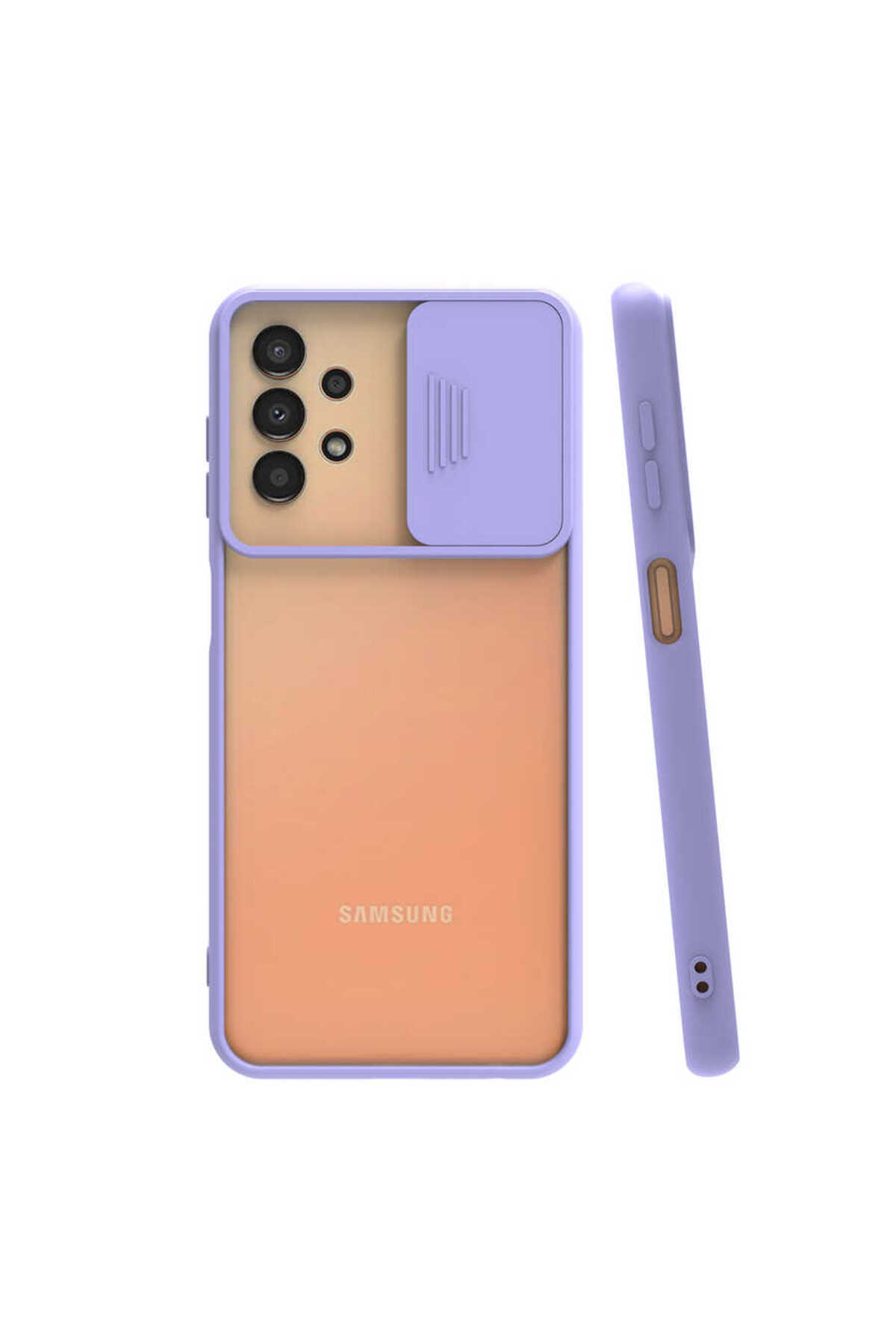 Galaxy A33 5G Kılıf Zore Lensi Kapak - Lacivert