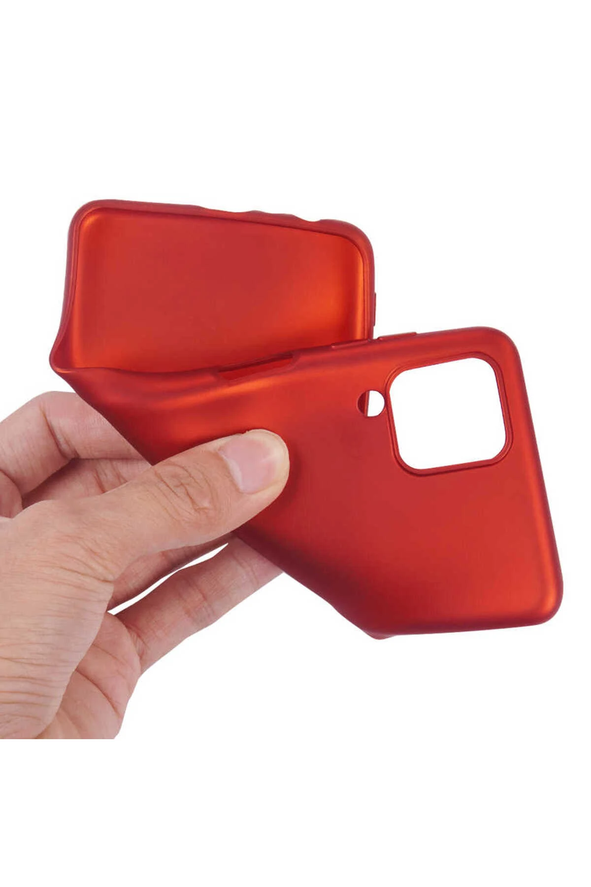 Galaxy A22 4G Kılıf FZD Premier Silikon Kapak - Gold