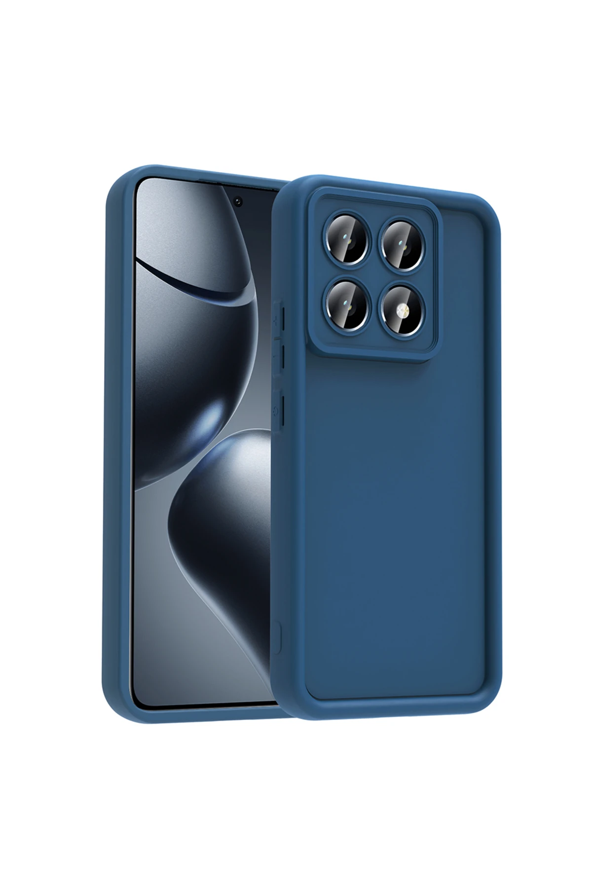 14T Kılıf Kamera Korumalı NXXA Ananas Kapak - Siyah