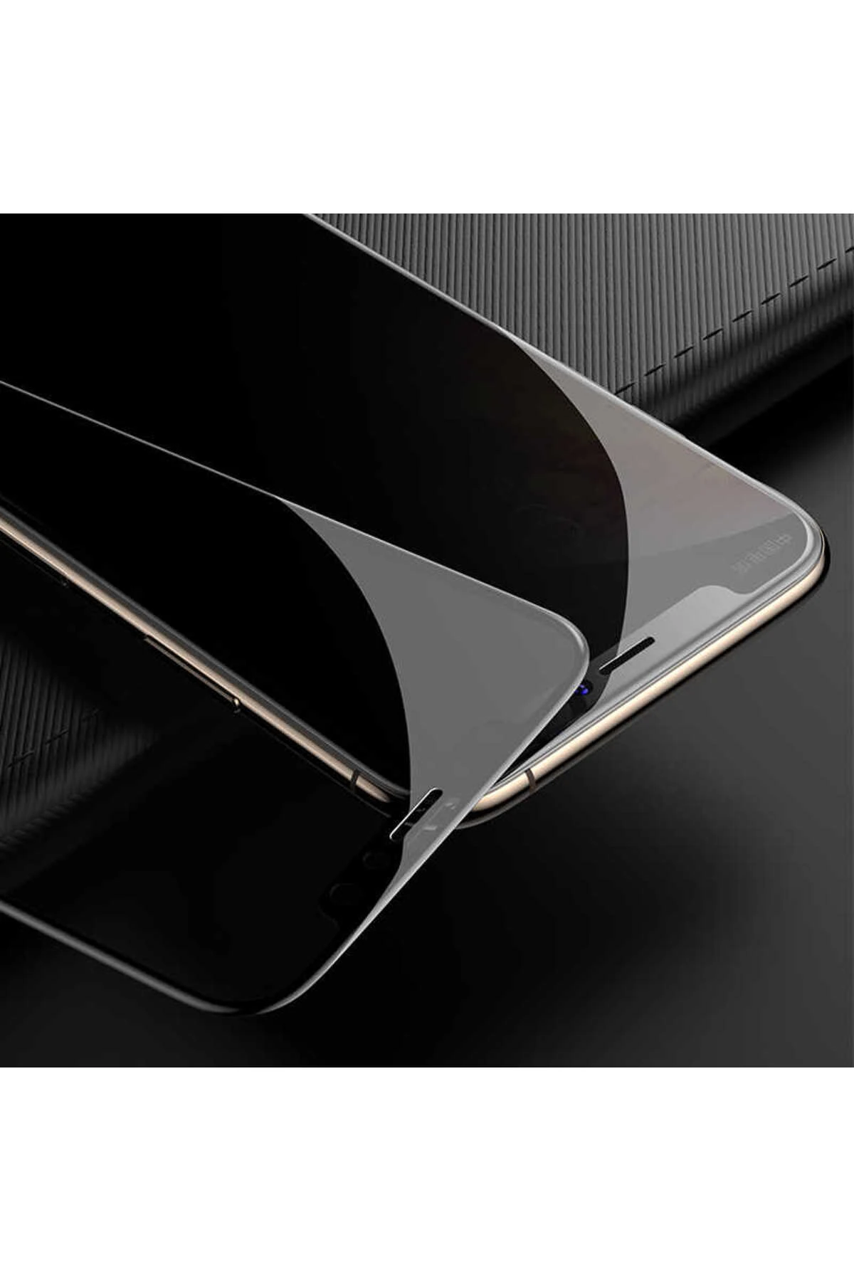 iPhone 14 Pro Max Uyumlu Davin 5D Privacy Cam ZYL Ekran Koruyucu