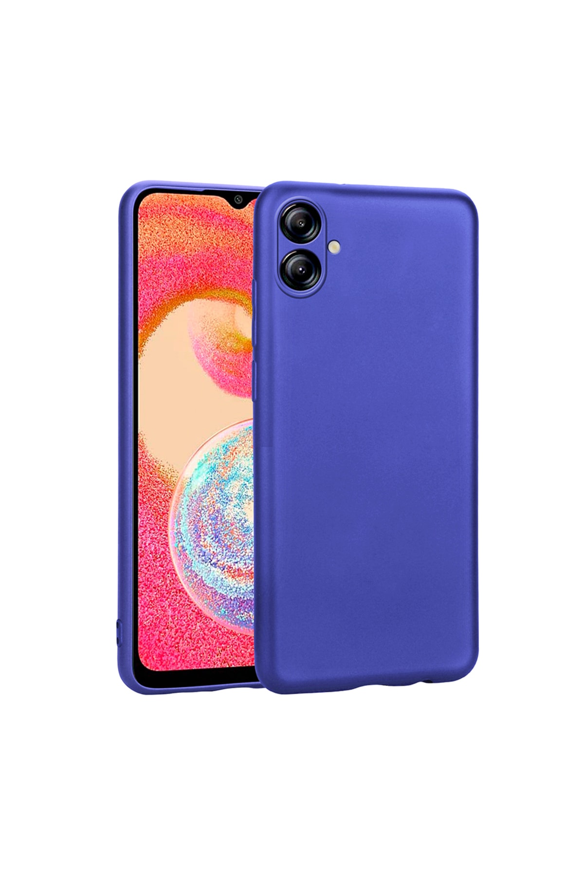 Galaxy A06 Kılıf OMSY Premier Silikon Kapak - Lacivert