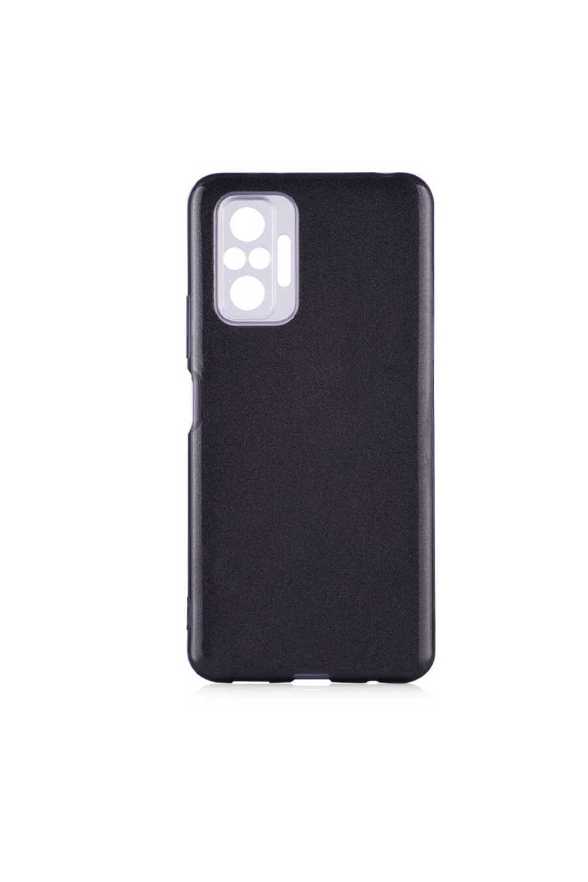 Redmi Note 10 Pro Kılıf BTBM Shining Silikon - Siyah