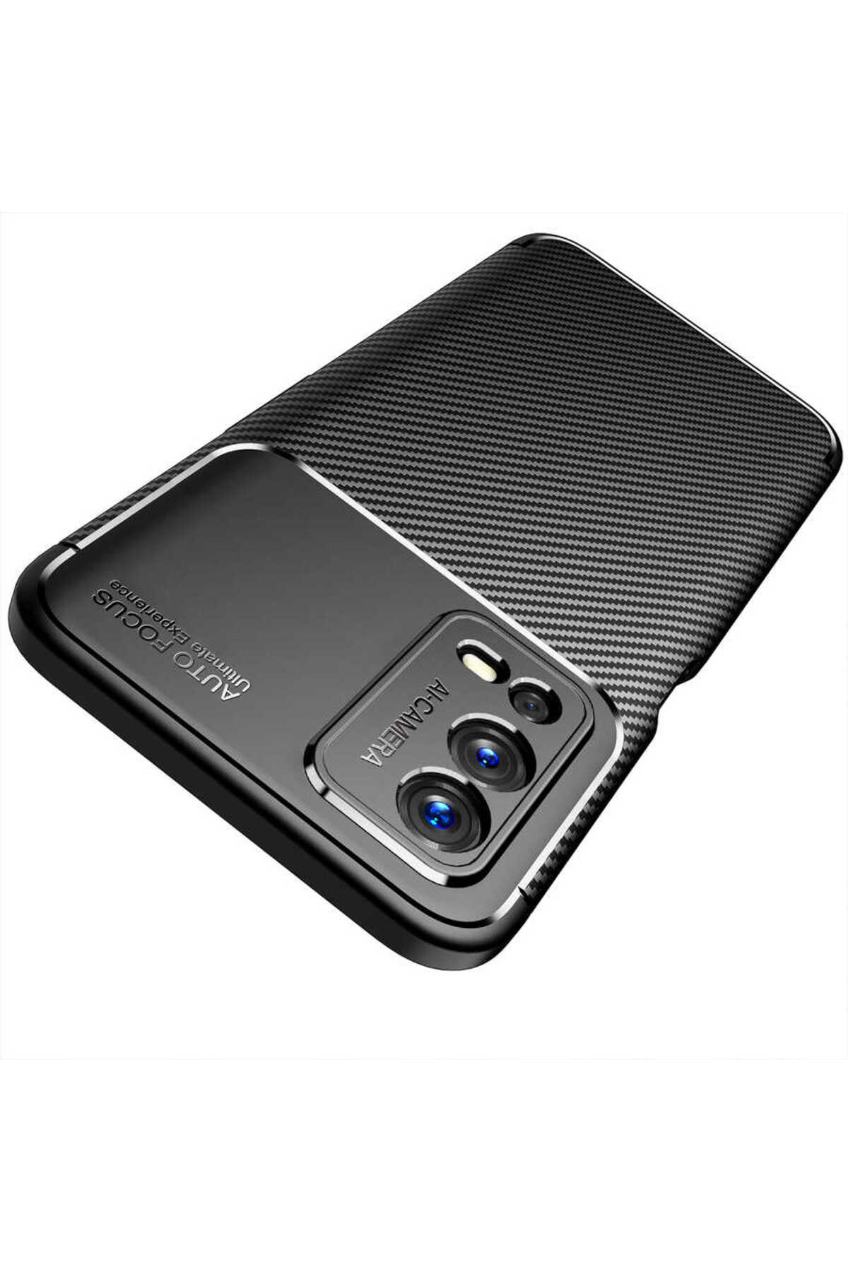 A55 4G Kılıf MYST Negro Silikon Kapak - Siyah