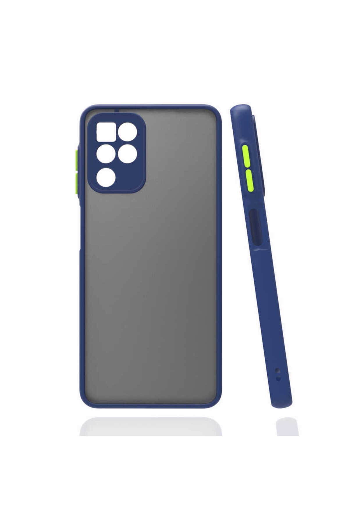 Galaxy M32 Kılıf MXSP Hux Kapak - Lacivert
