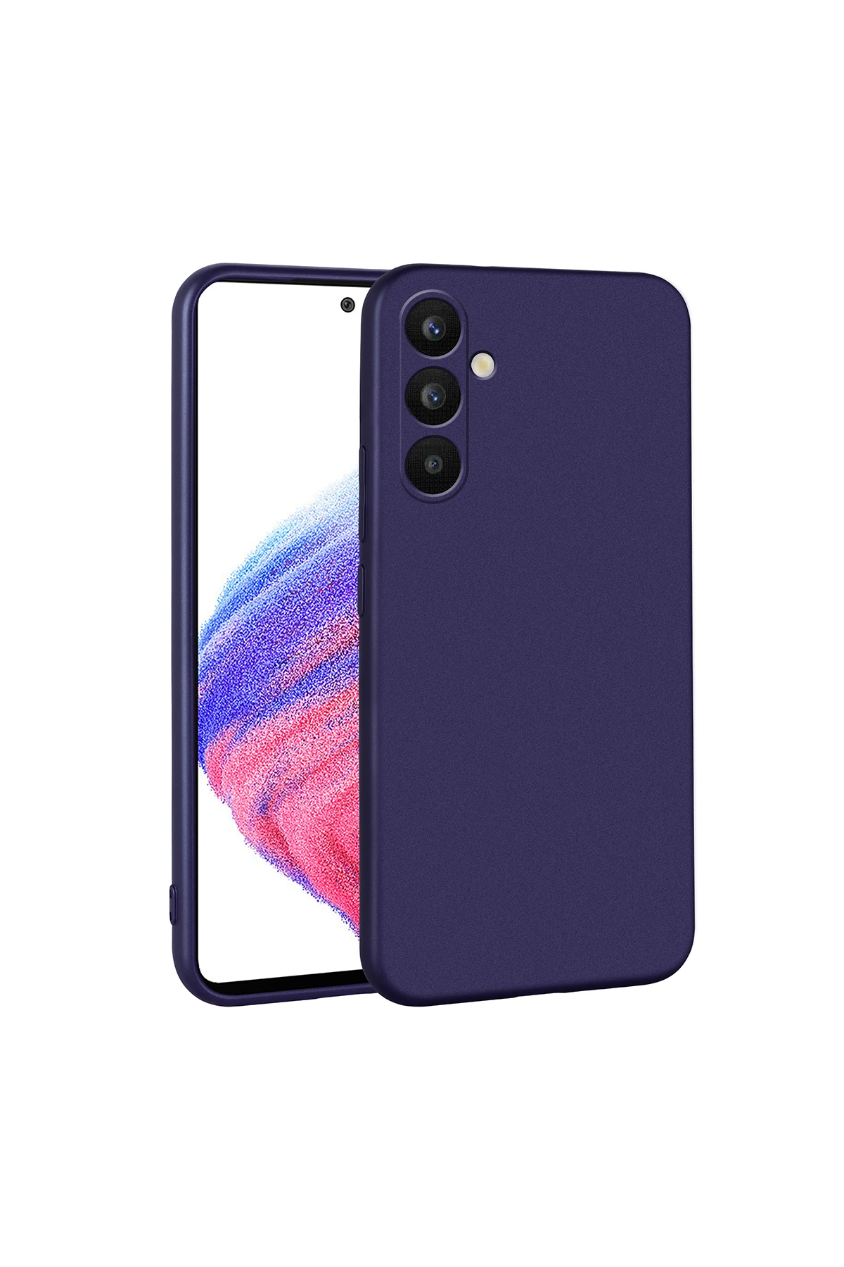 Galaxy A34 Kılıf NXXA Premier Silikon Kapak - Lacivert