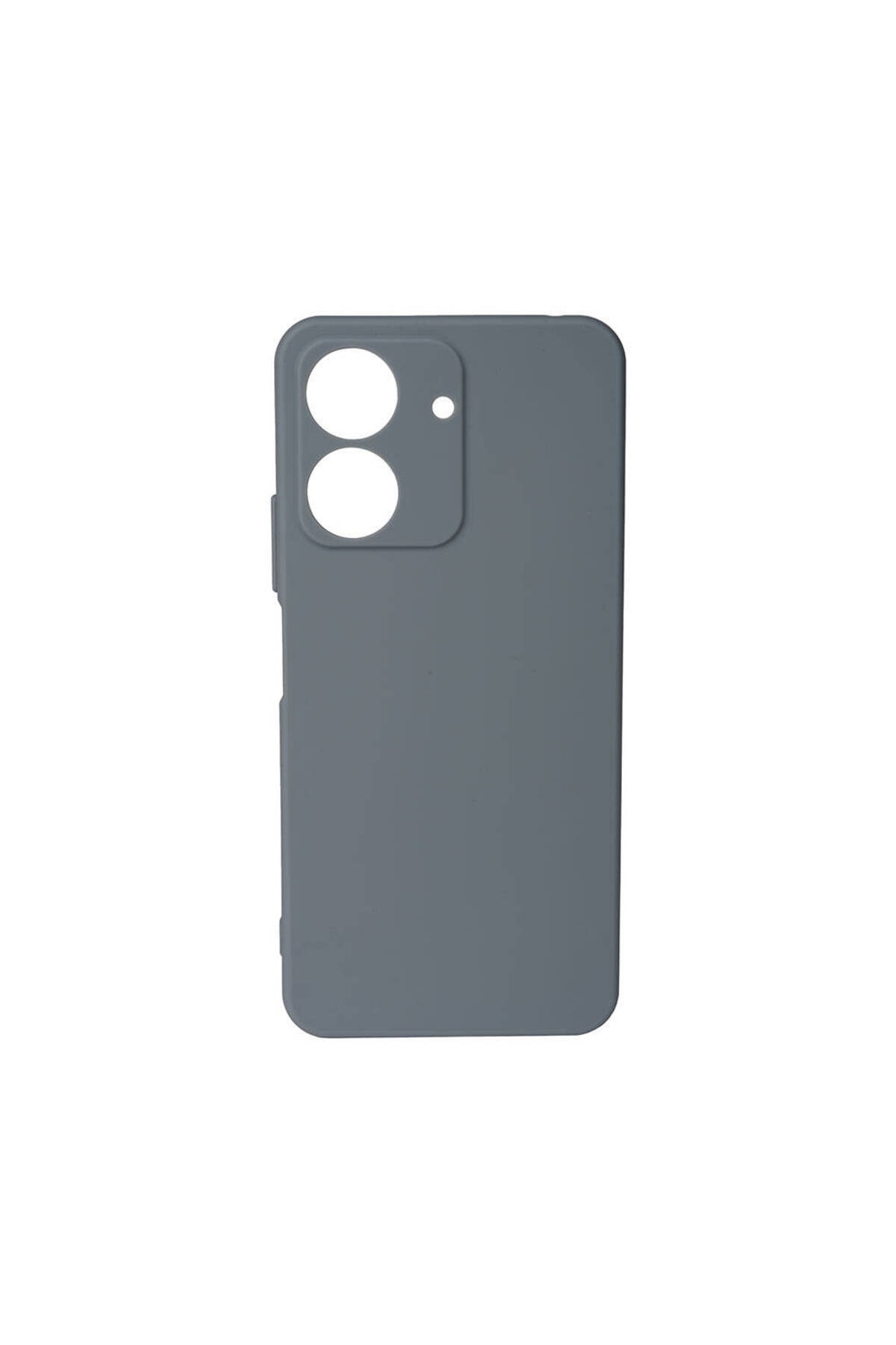 Redmi 13C Kılıf MKST Biye Silikon - Siyah