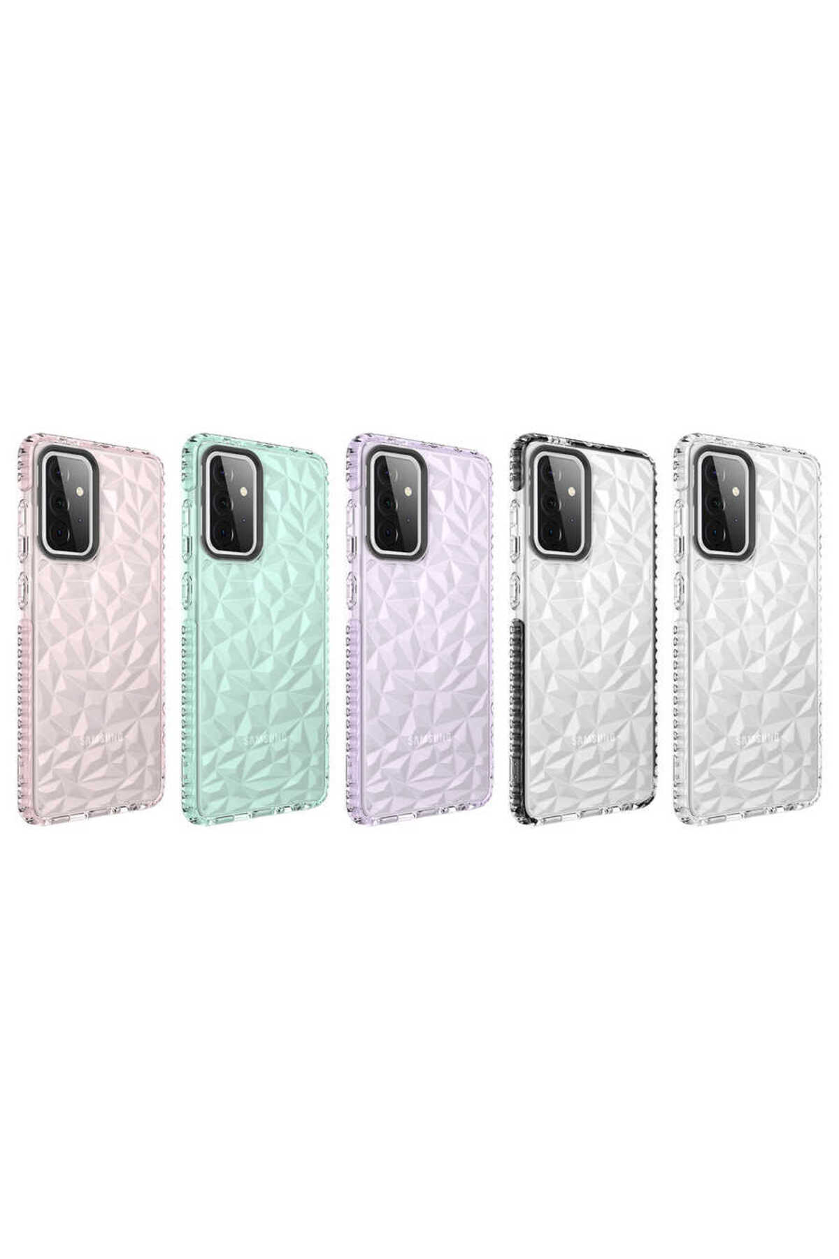 Galaxy A72 Kılıf Buzz Kapak - Yeşil