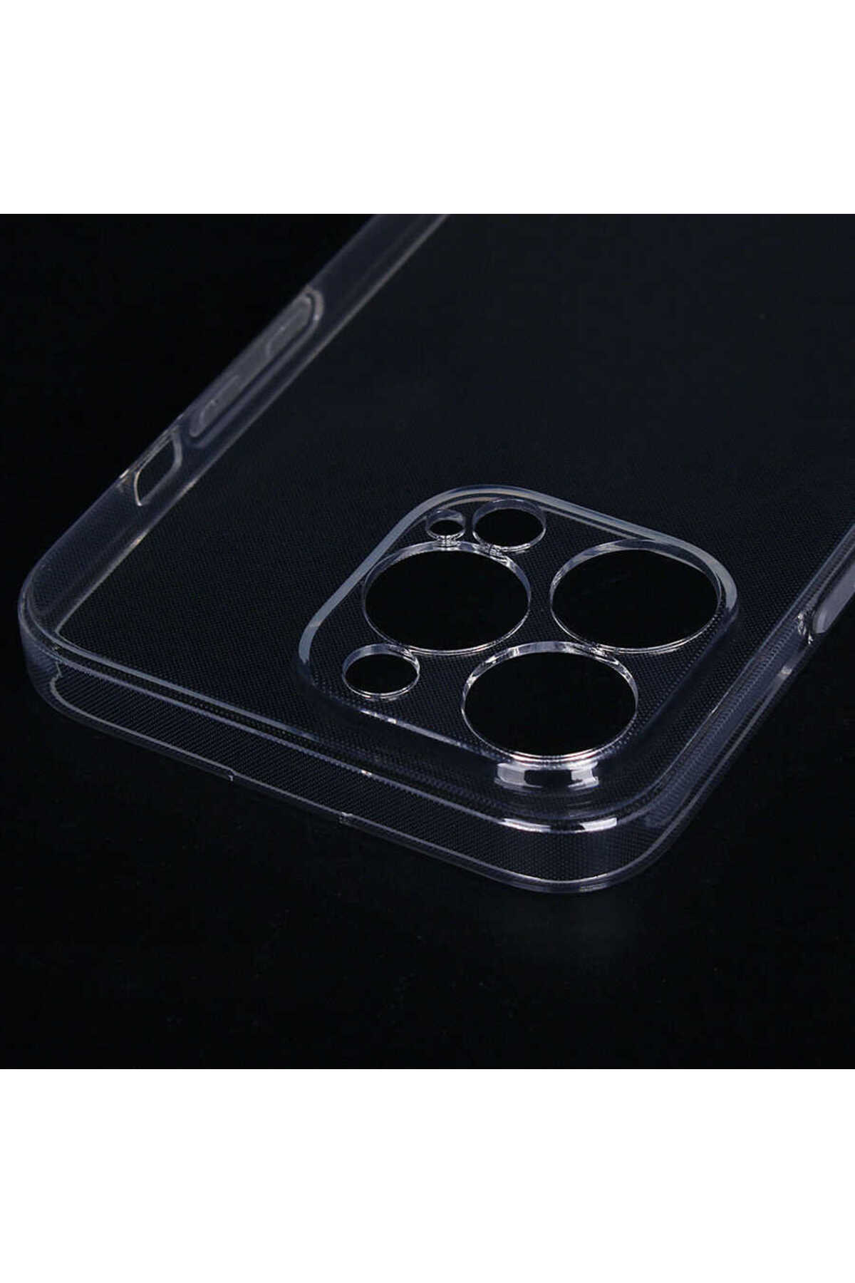 iPhone 13 Pro Max Uyumlu GCMP İmax Silikon-Renksiz