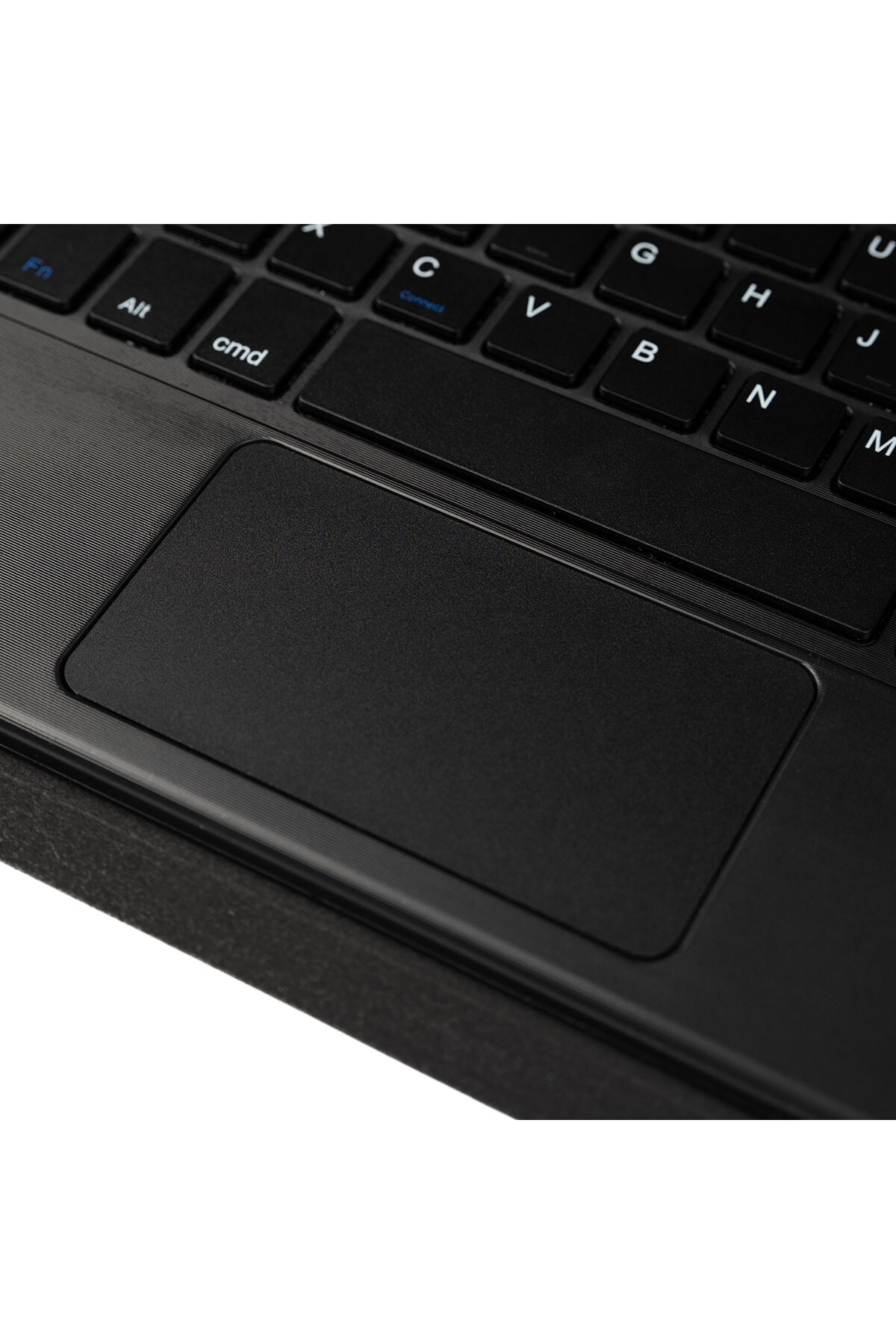 Galaxy Tab S9 Uyumlu OMSY Border Keyboard Bluetooh Bağlantılı Standlı Klavyeli Tablet Kılıfı-Siyah
