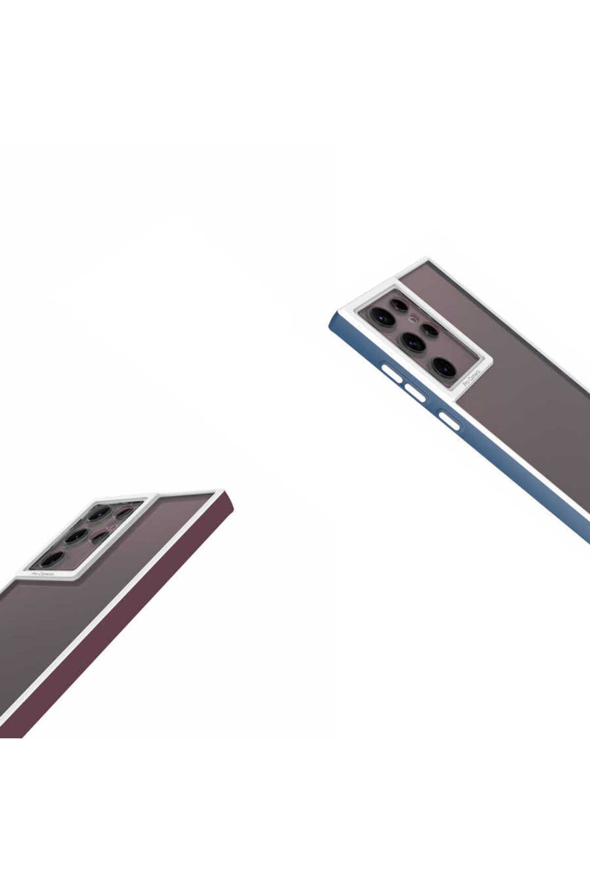 Galaxy S22 Ultra Kılıf TKNC Mima Kapak - Lila