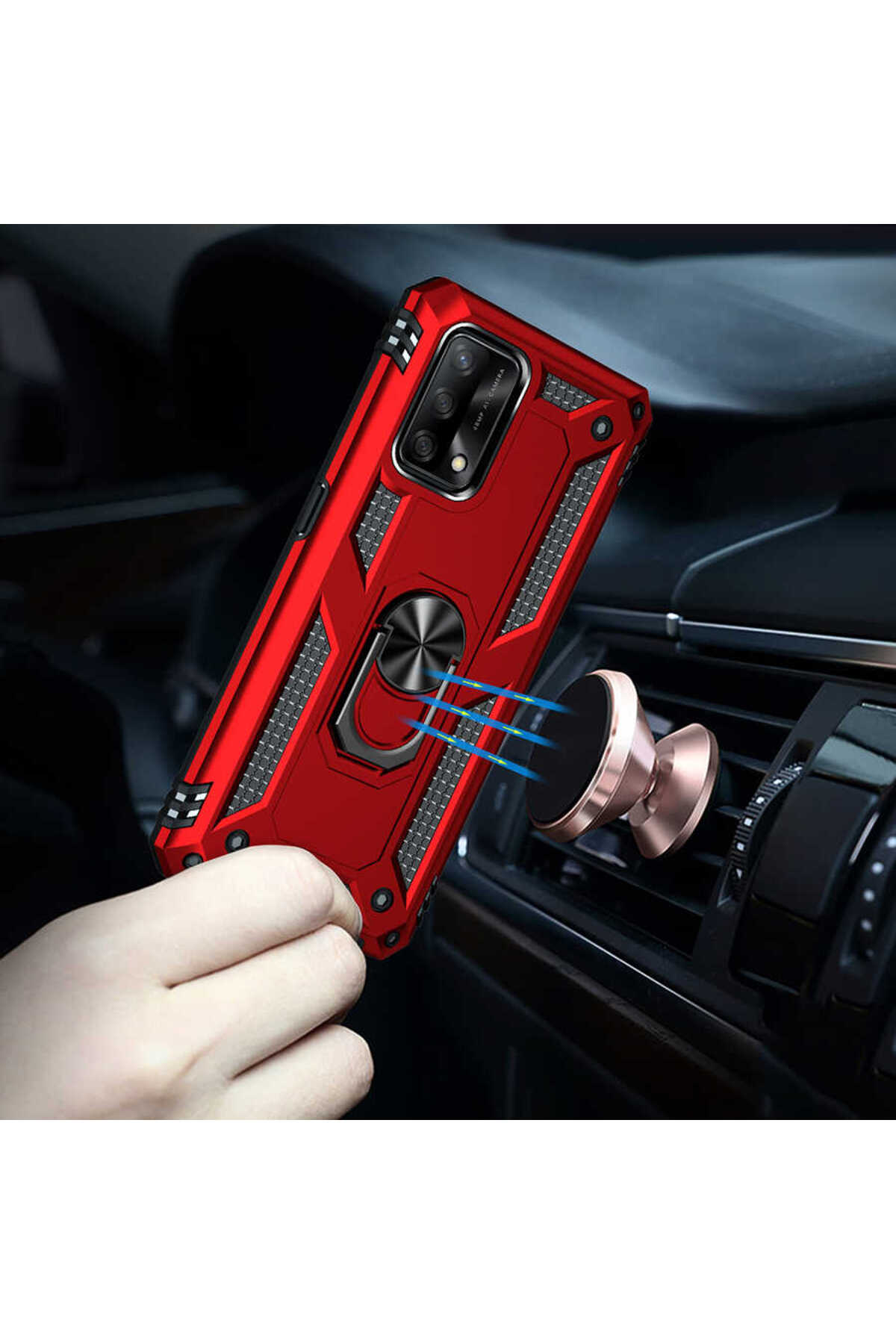 A74 4G Kılıf TYGO Vega Kapak - Gold