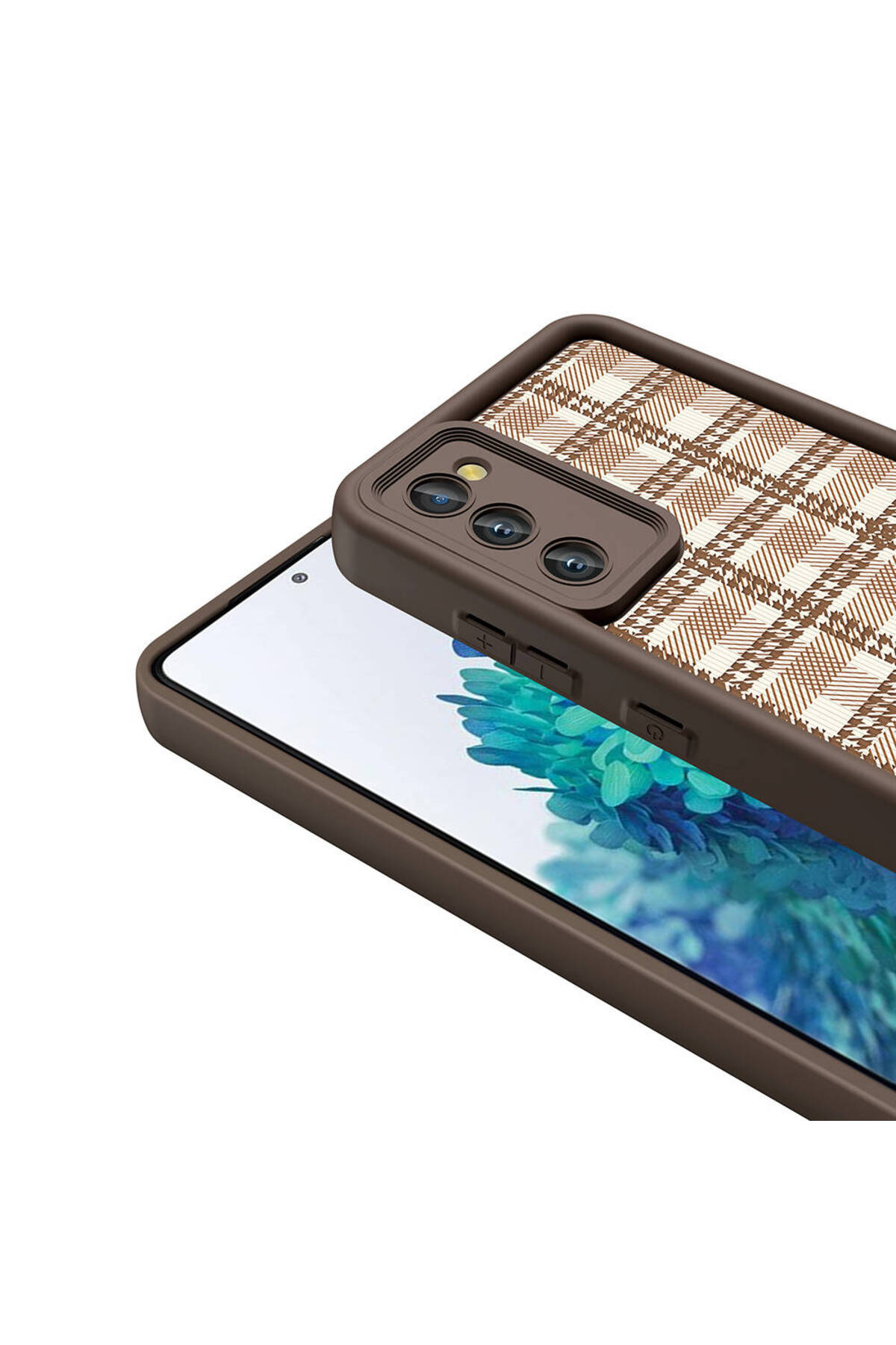 Galaxy S20 FE Kılıf Kamera Korumalı Baskılı Arka Yüzey SYS Klas Kapak - Siyah