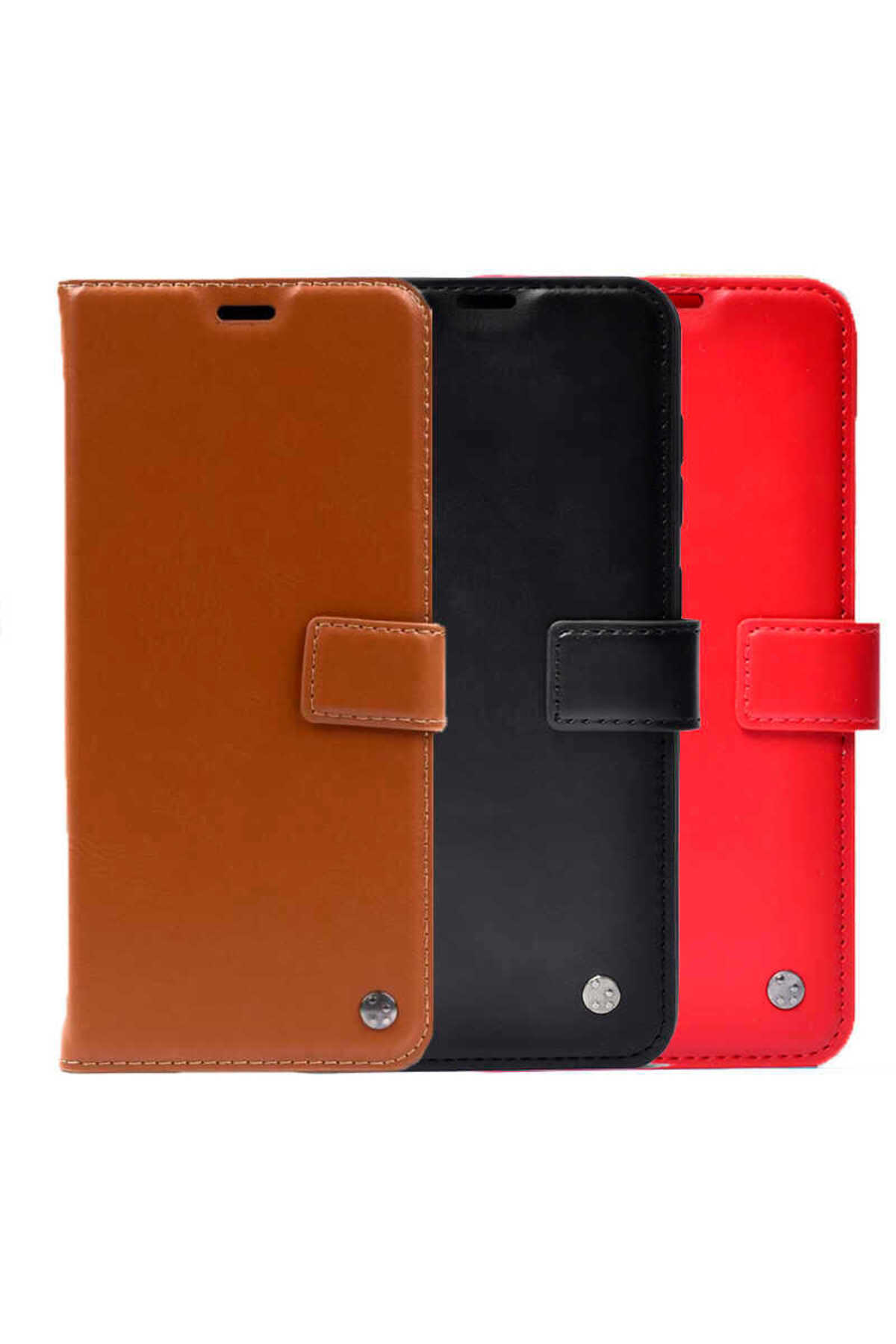 Huawei Nova 9 SE Kılıf MSCS Kar Deluxe Kapaklı Kılıf - Siyah