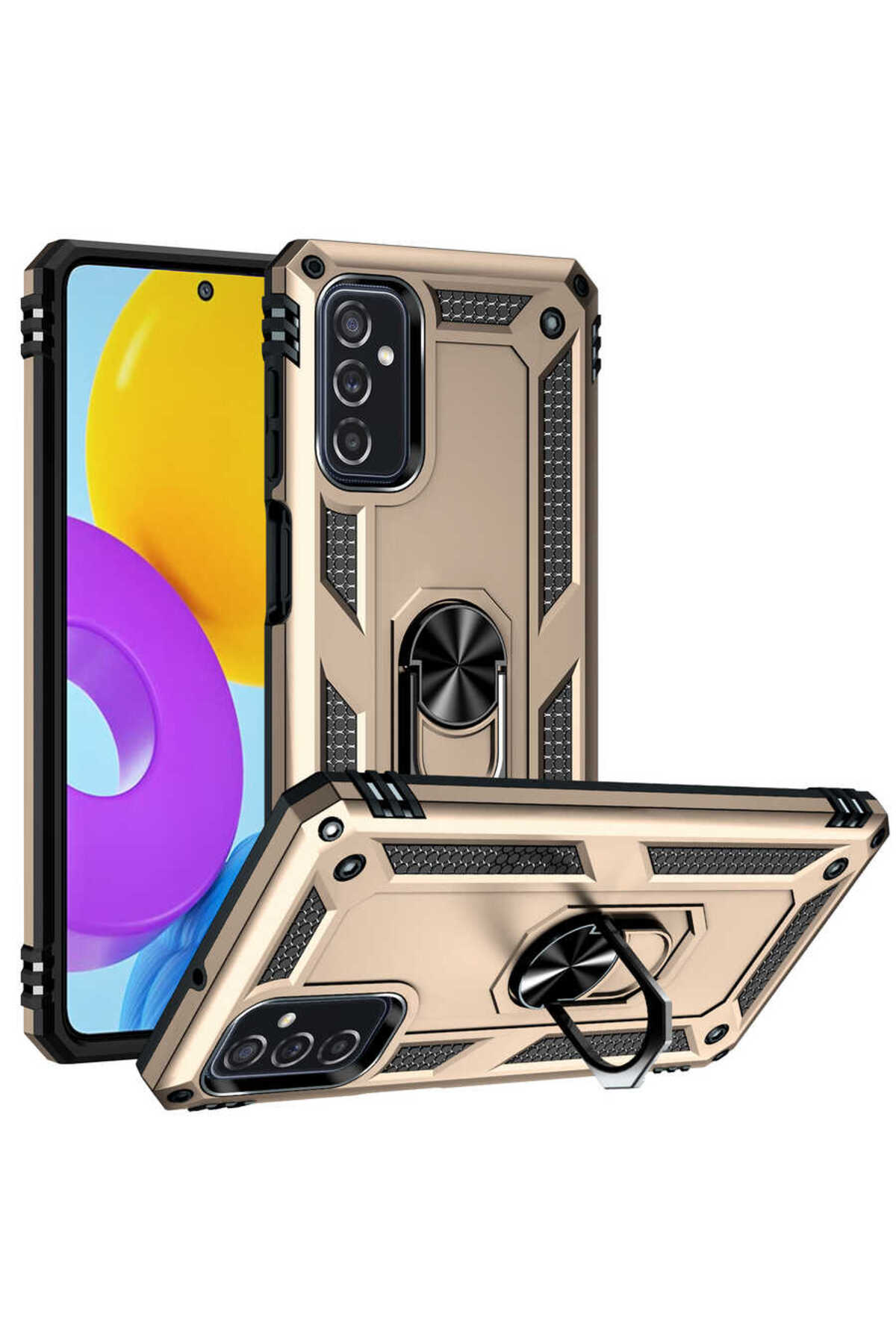 Galaxy M52 Kılıf TKNC Vega Kapak - Mavi
