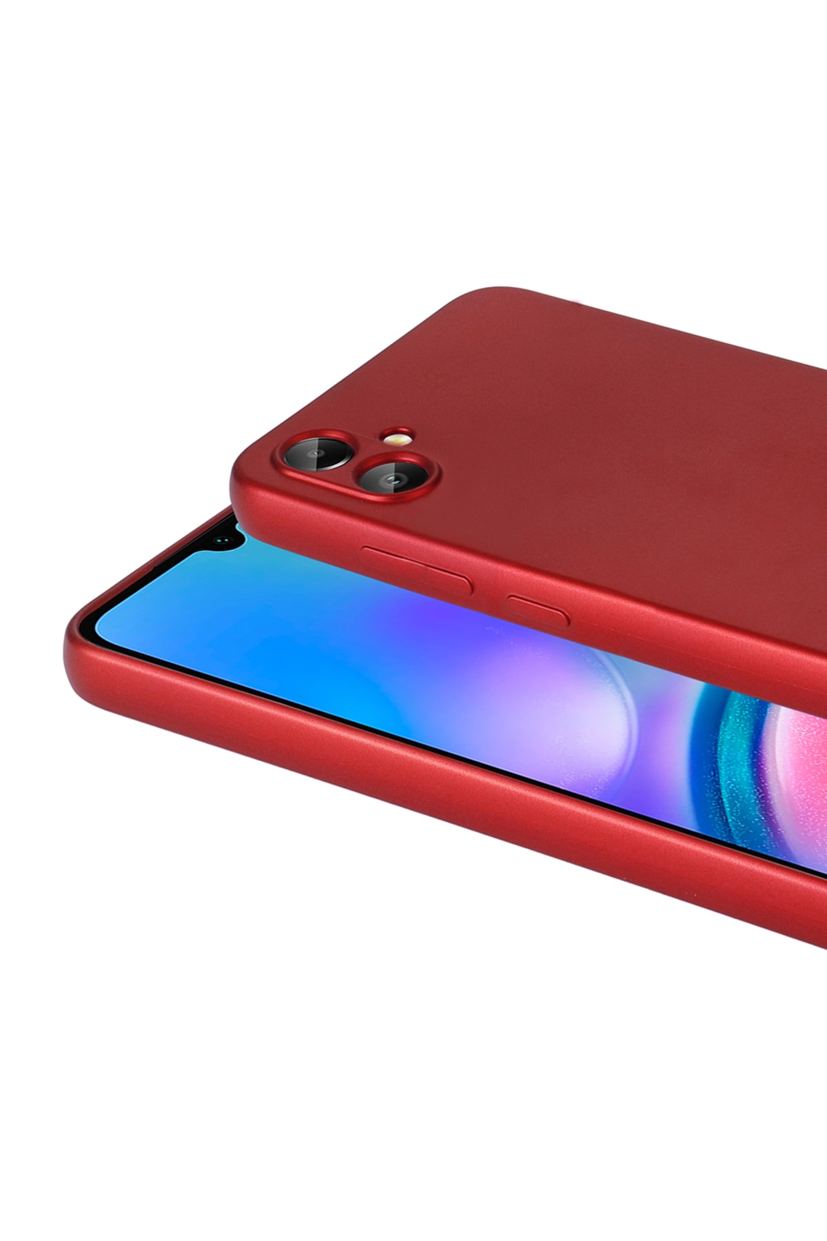 Galaxy A06 Kılıf SHRP Premier Silikon Kapak - Kırmızı