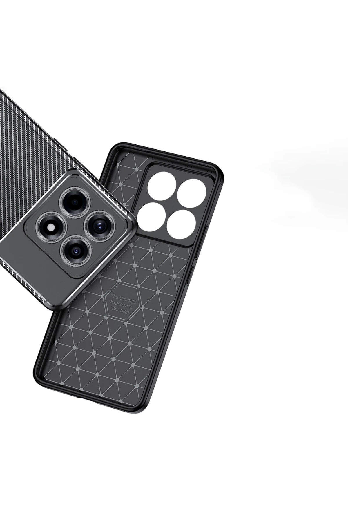 14T Kılıf Zore Negro Silikon Kapak - Siyah