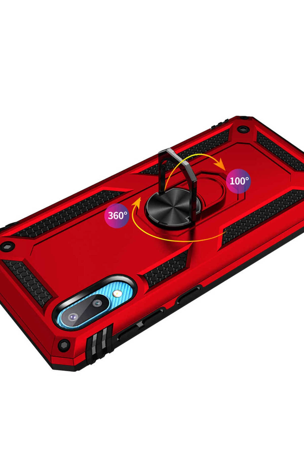 Galaxy A02 Kılıf LCKC Vega Kapak - Gold