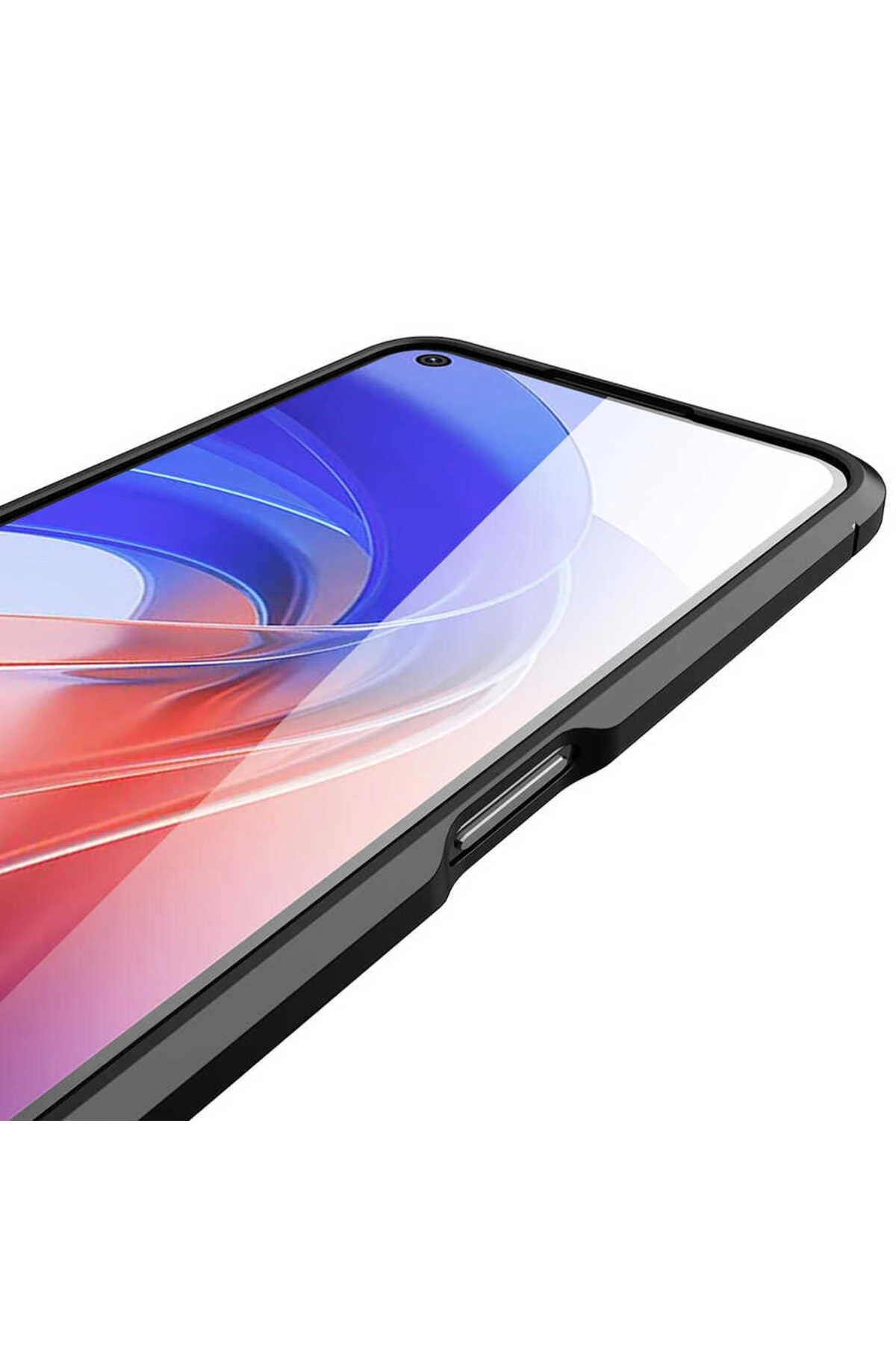 A55 4G Kılıf N7TH Niss Silikon Kapak - Siyah