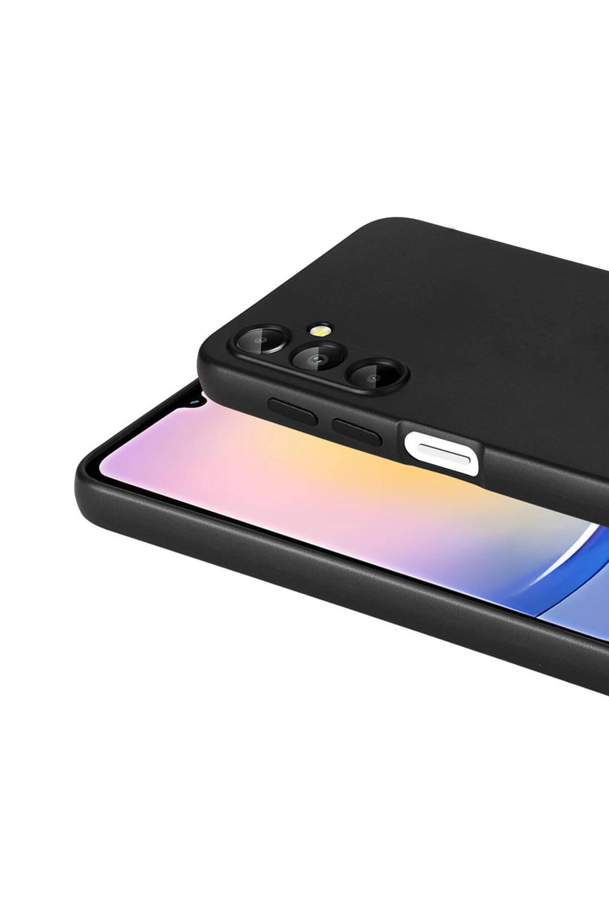 Galaxy A25 Kılıf MKST Premier Silikon Kapak - Rose Gold