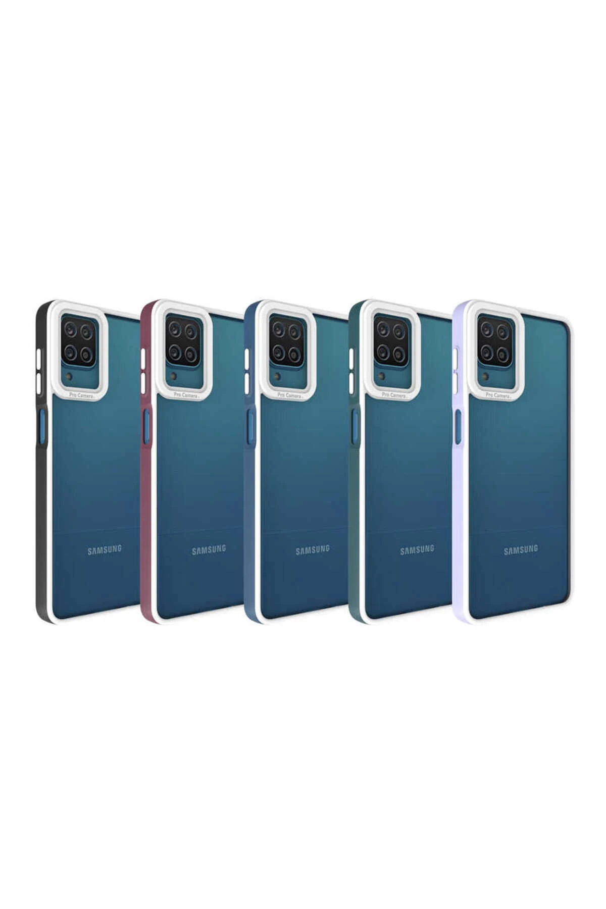 Galaxy A12 Kılıf FZD Mima Kapak - Lacivert