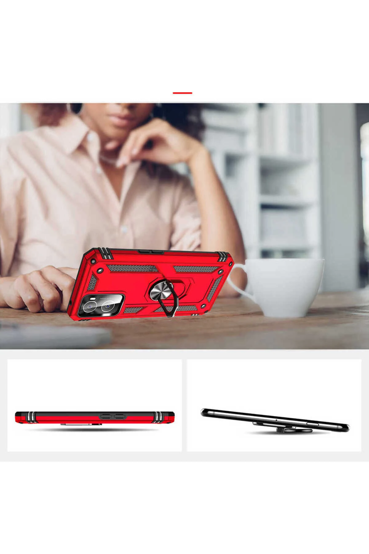 A36 Kılıf KHYR Vega Kapak - Mavi