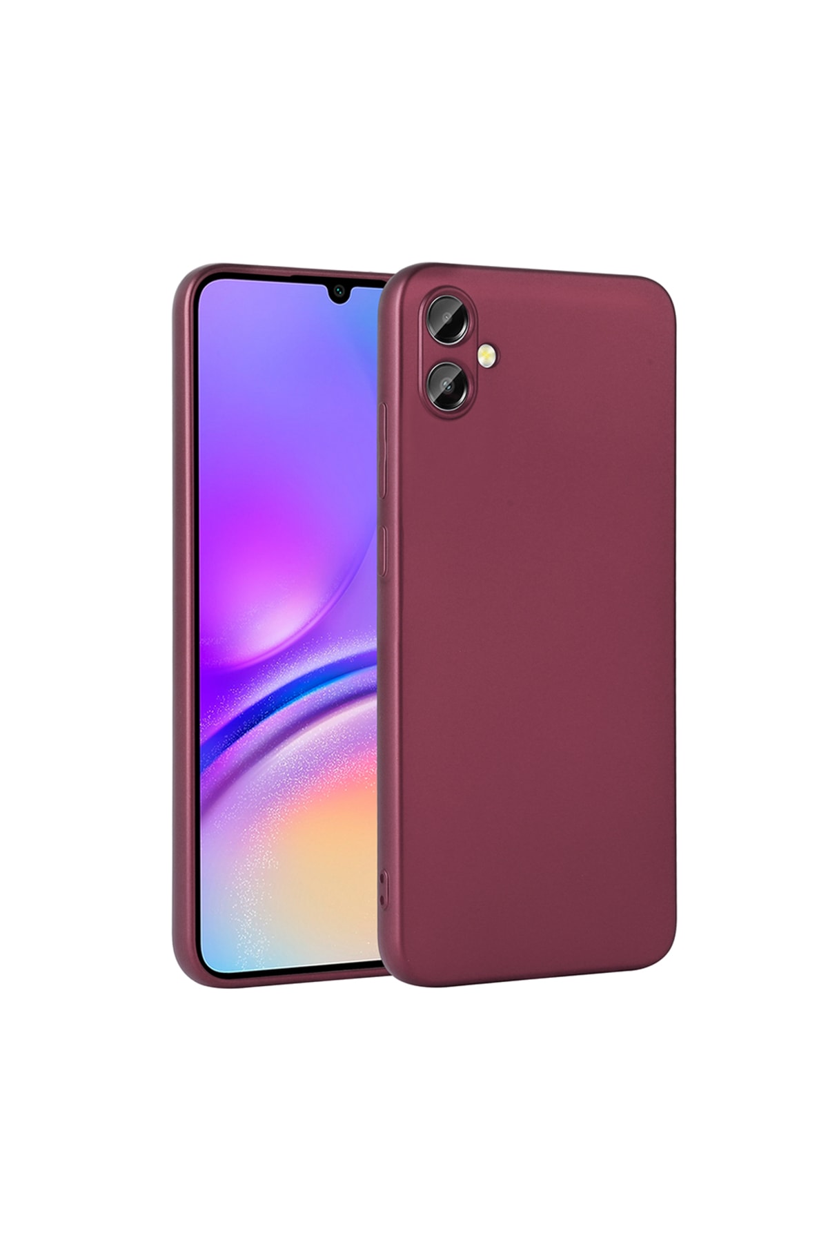Galaxy A06 Kılıf TYGO Premier Silikon Kapak - Mürdüm