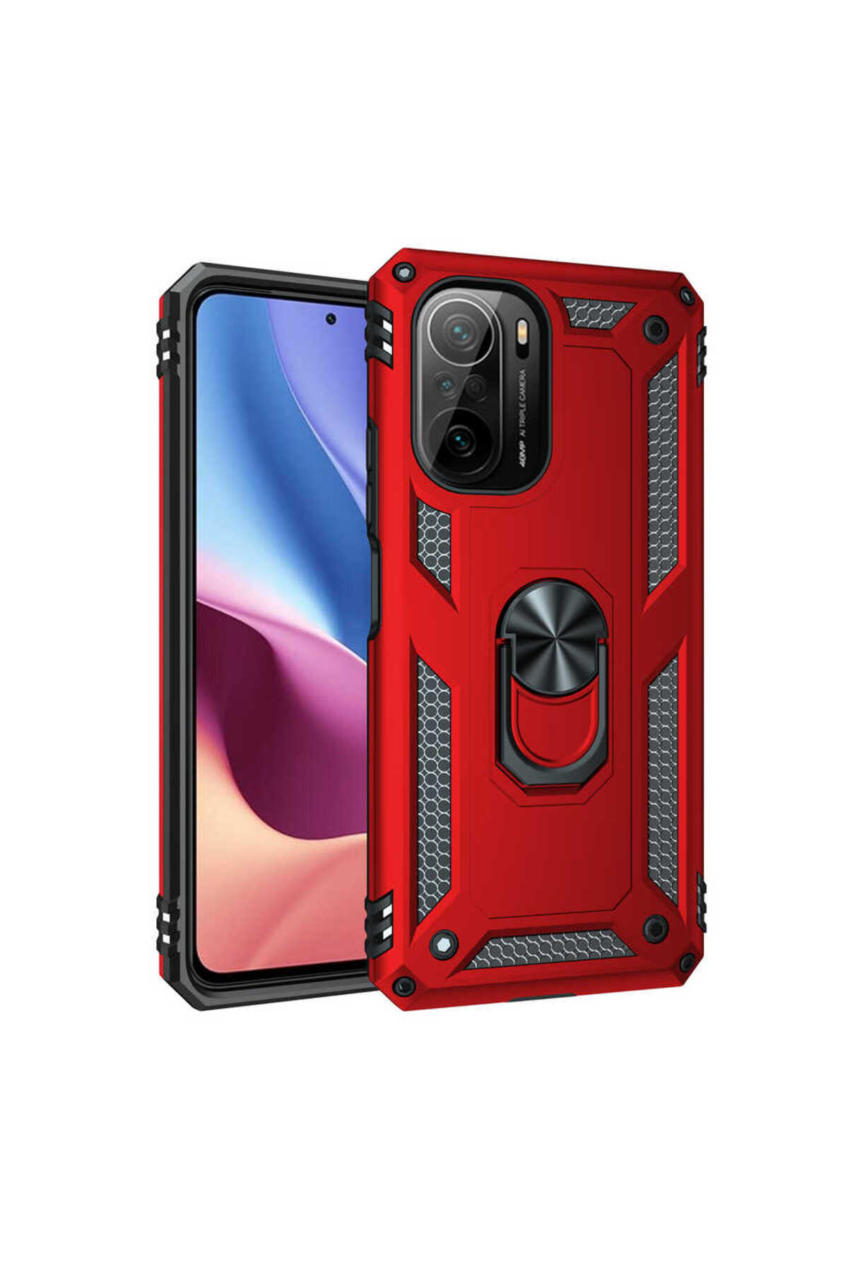 Poco F3 Kılıf TKNC Vega Kapak - Rose Gold