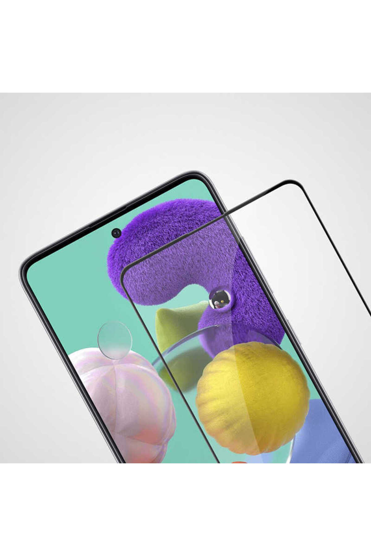 Galaxy A05S Uyumlu NXXA Kenarları Kırılmaya Dayanıklı Cam Ekran Koruyucu
